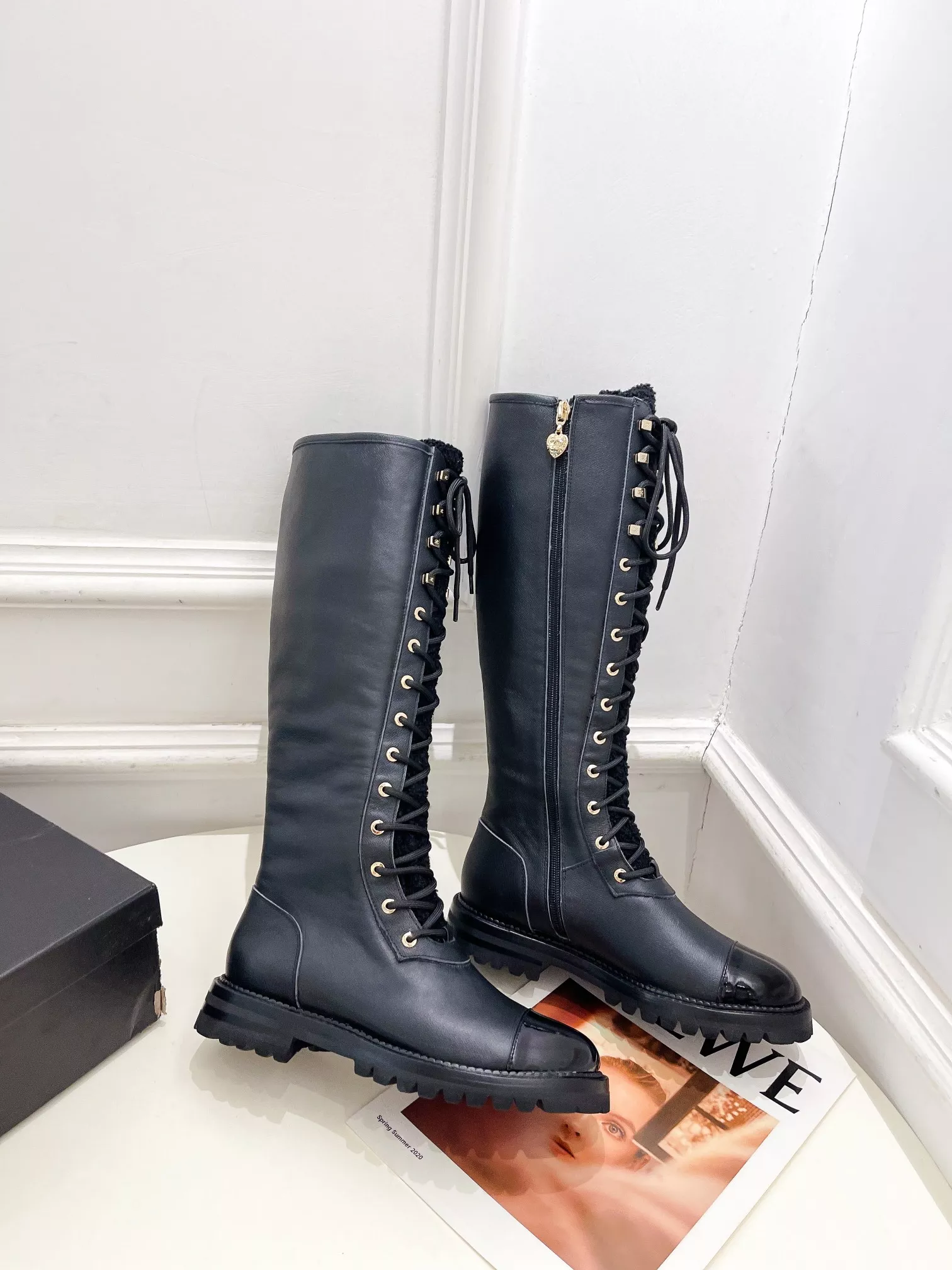 Chanel Boots For Women Compact 3559