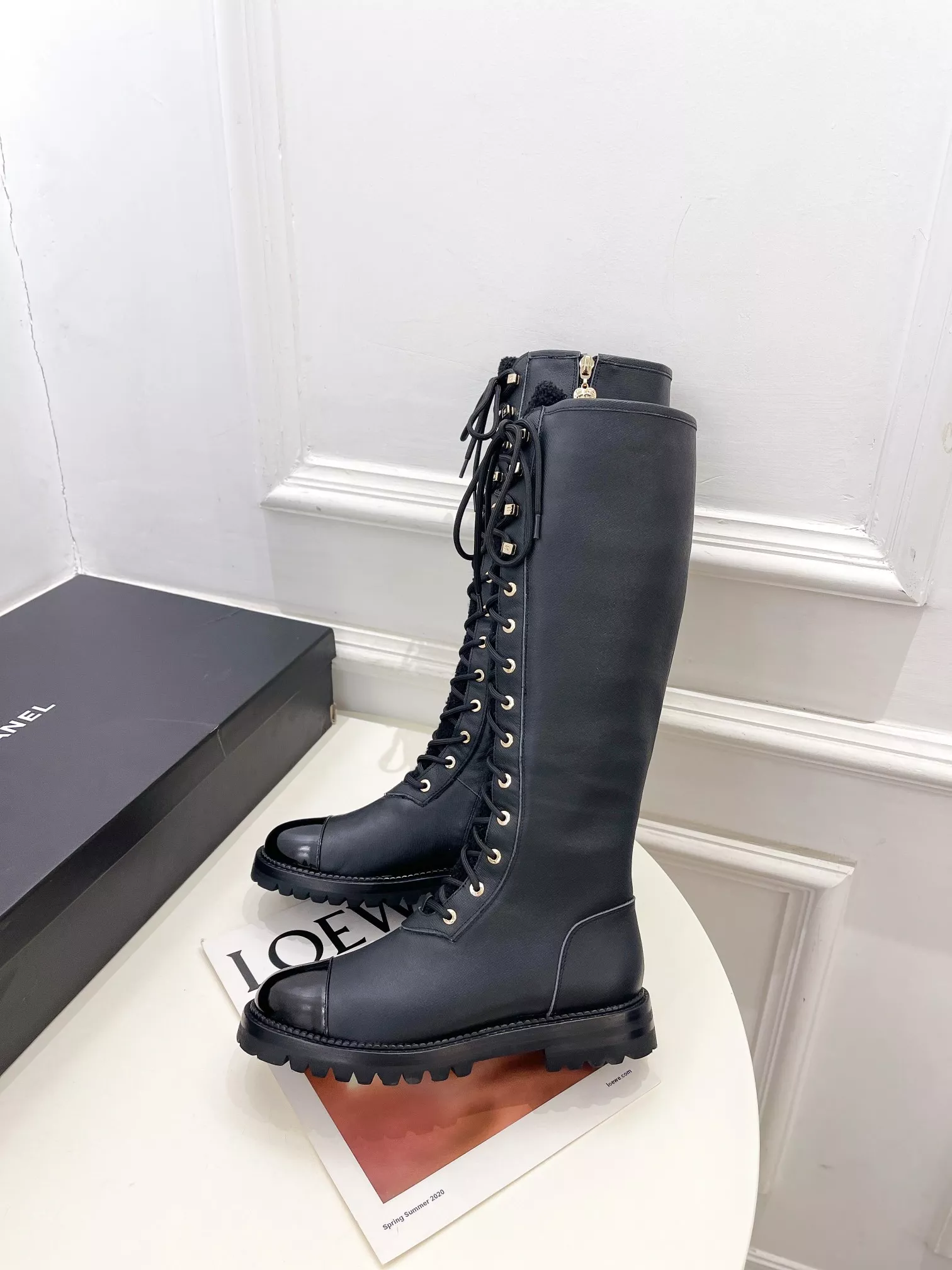 Chanel Boots For Women Compact 3559