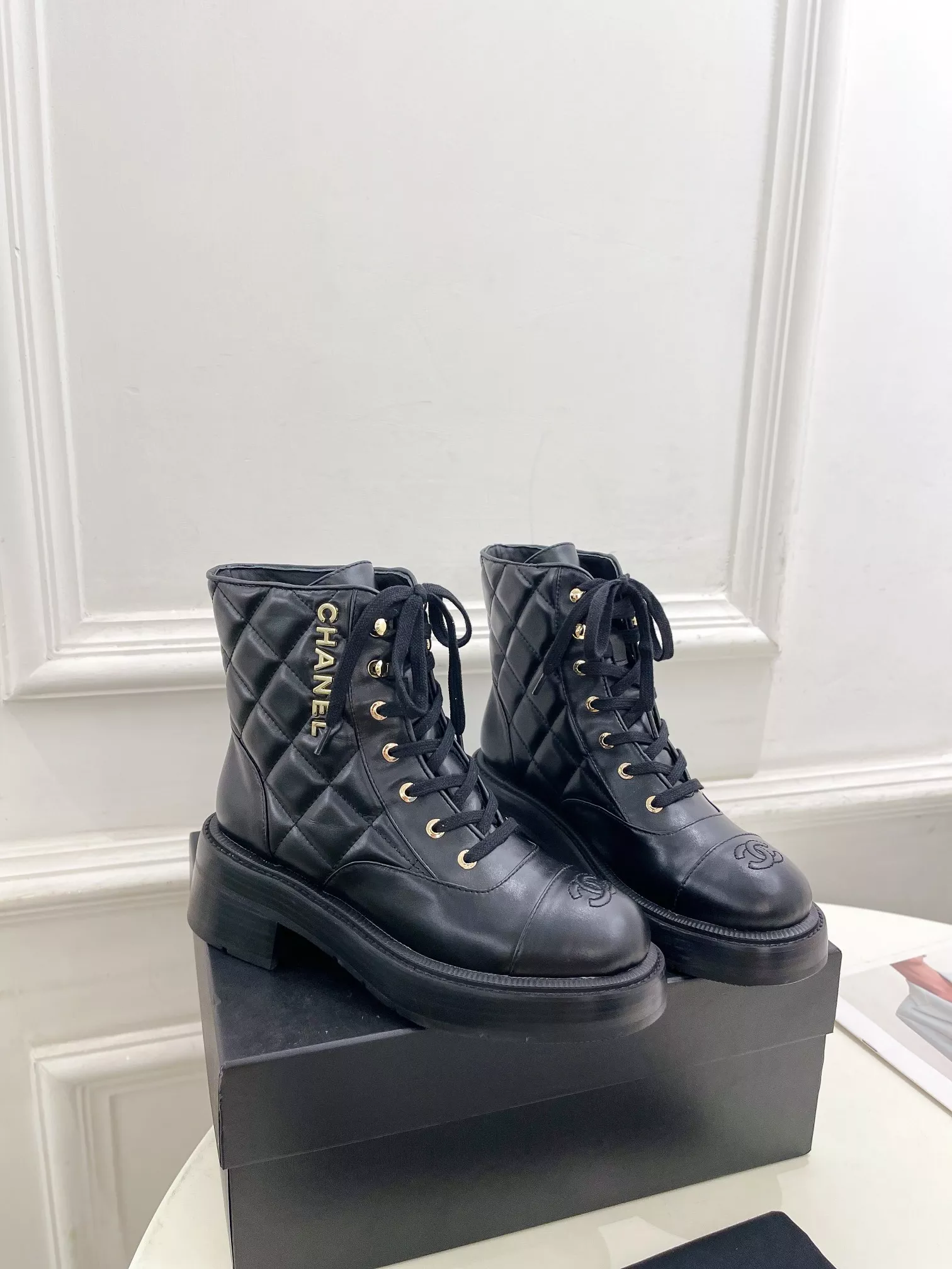 Chanel Boots For Women Compact 5917