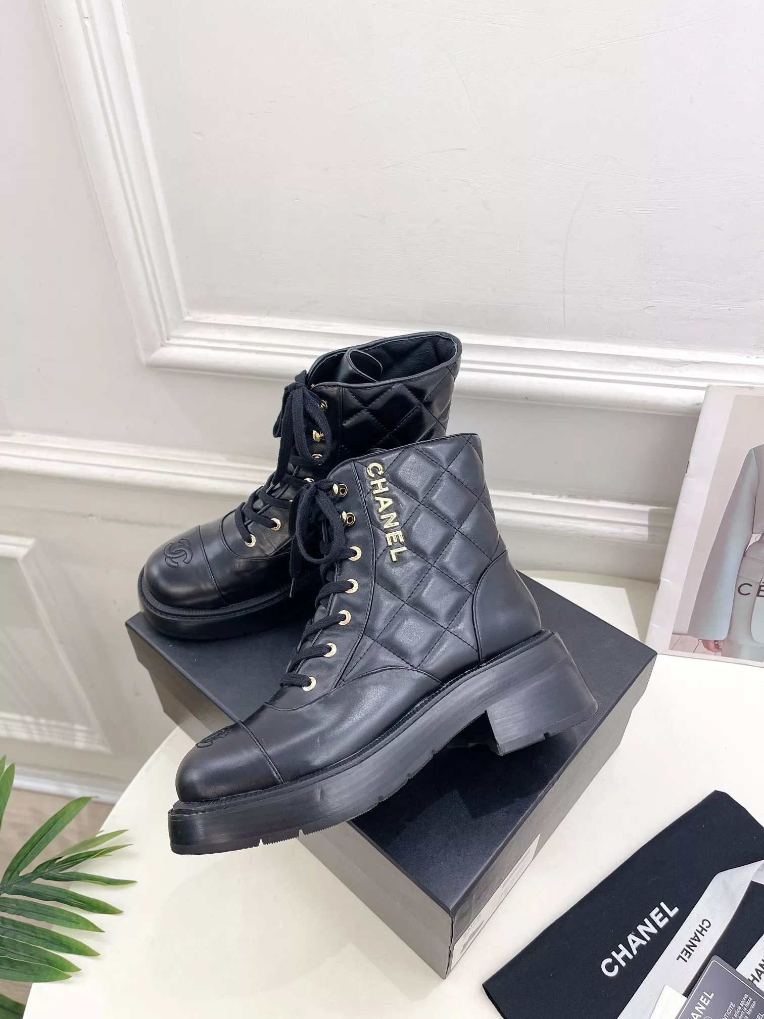 Chanel Boots For Women Compact 5917