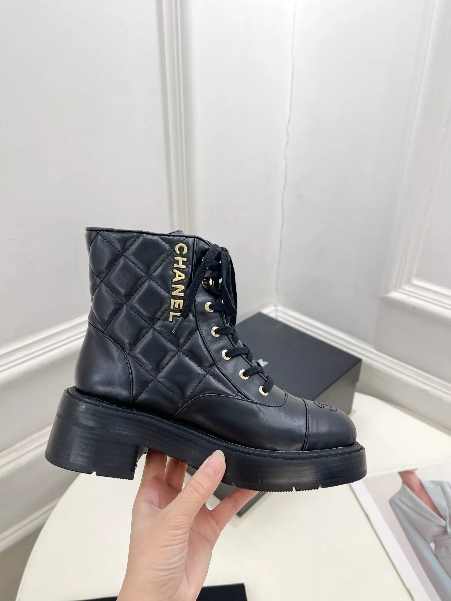 Chanel Boots For Women Compact 5917