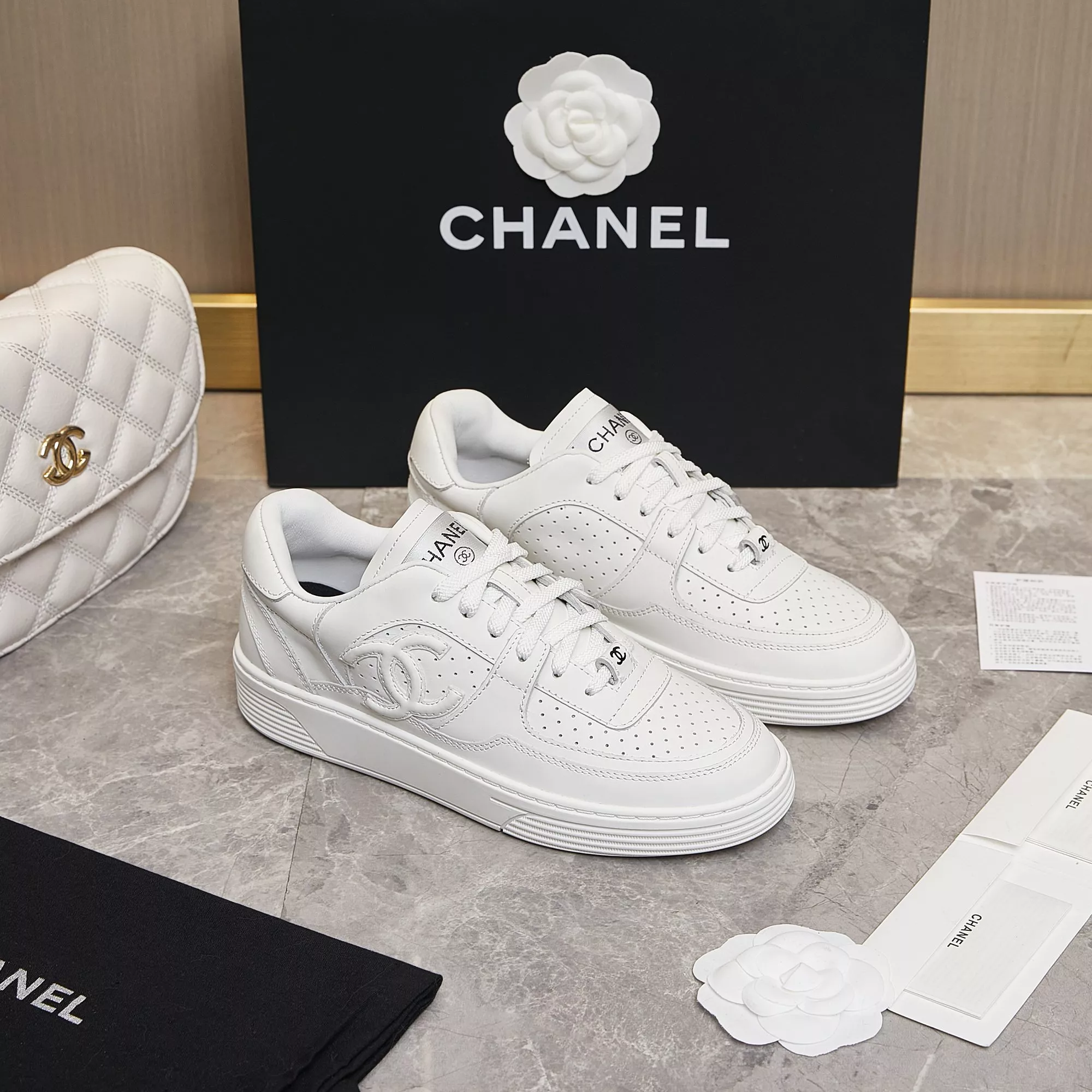 Chanel Casual Shoes For Men Practical 2431