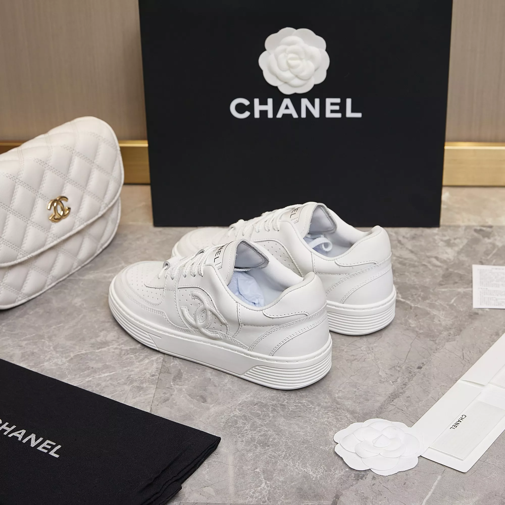 Chanel Casual Shoes For Men Practical 2431