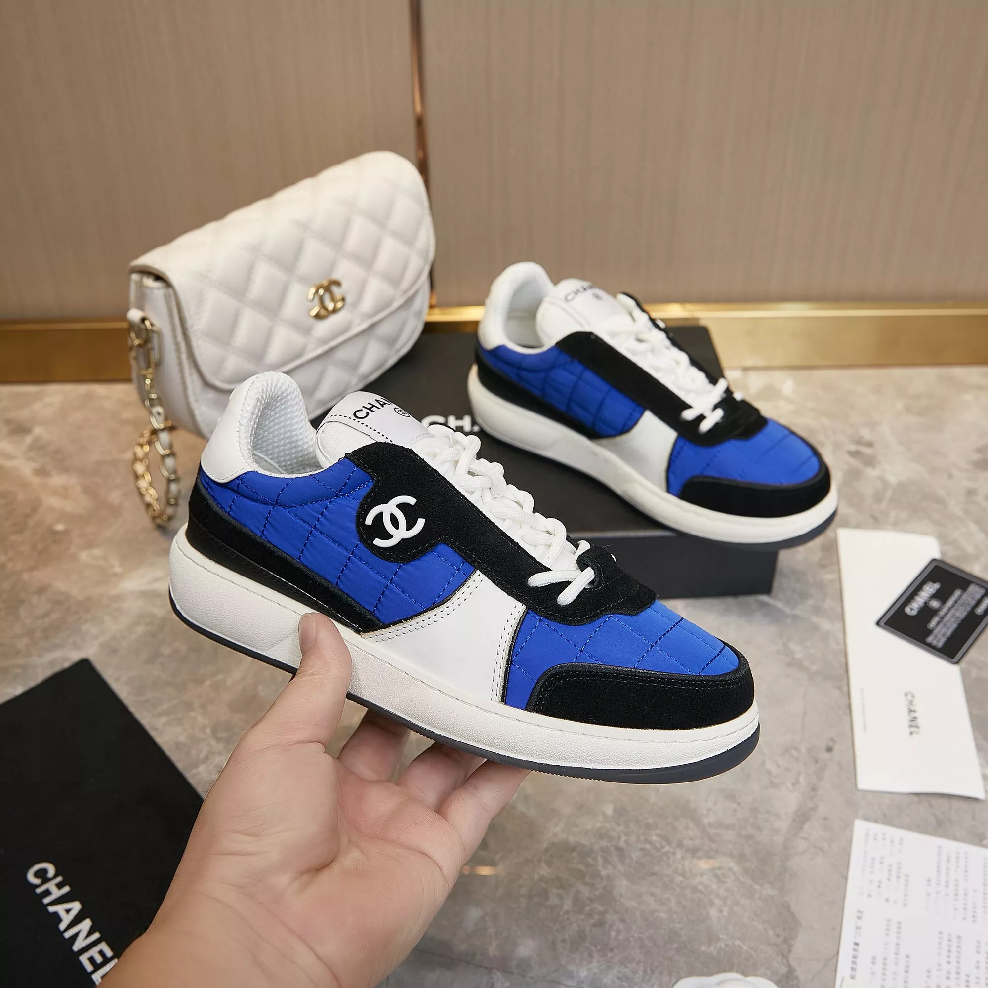 Chanel Casual Shoes For Men Practical 7994