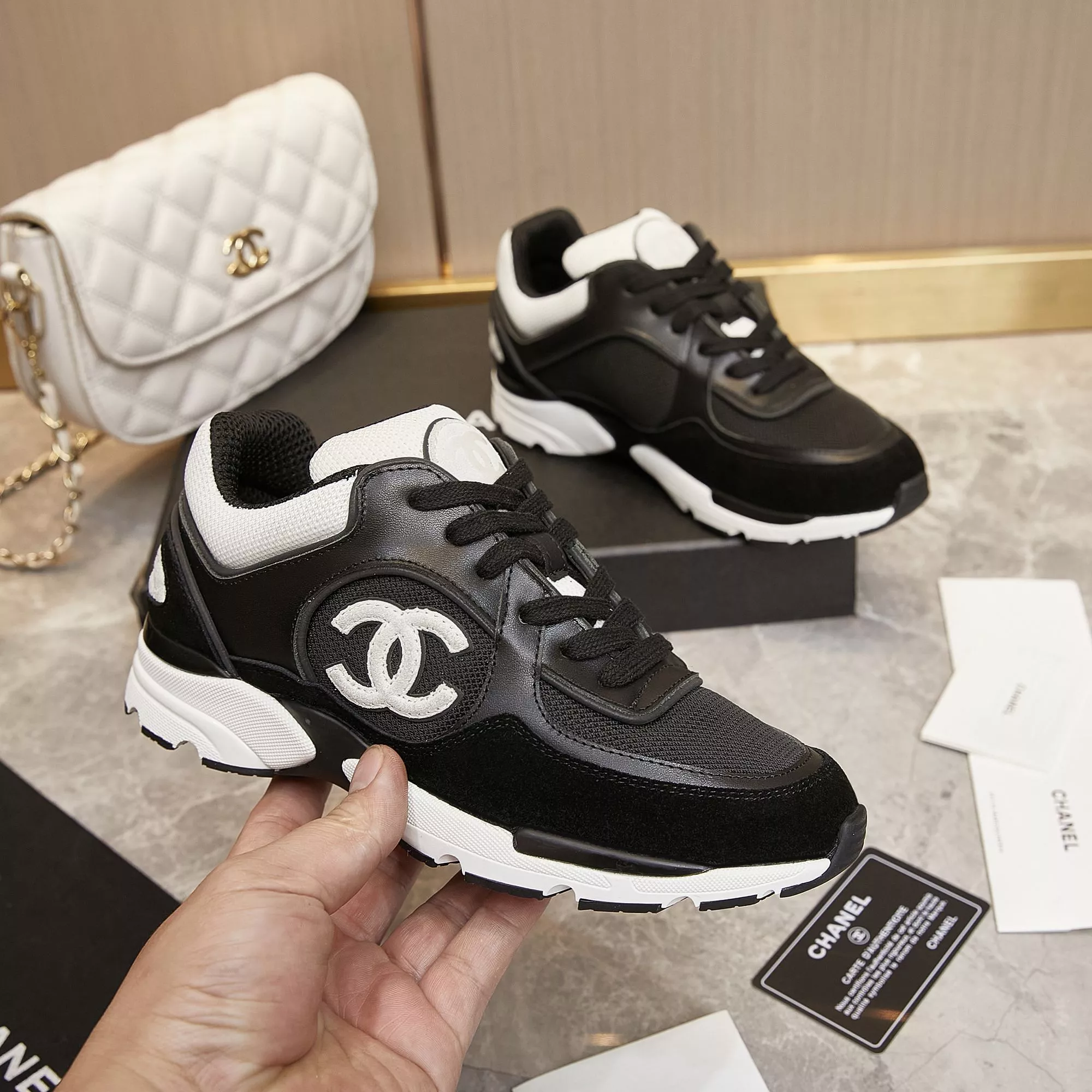 Chanel Casual Shoes For Men Practical 8379