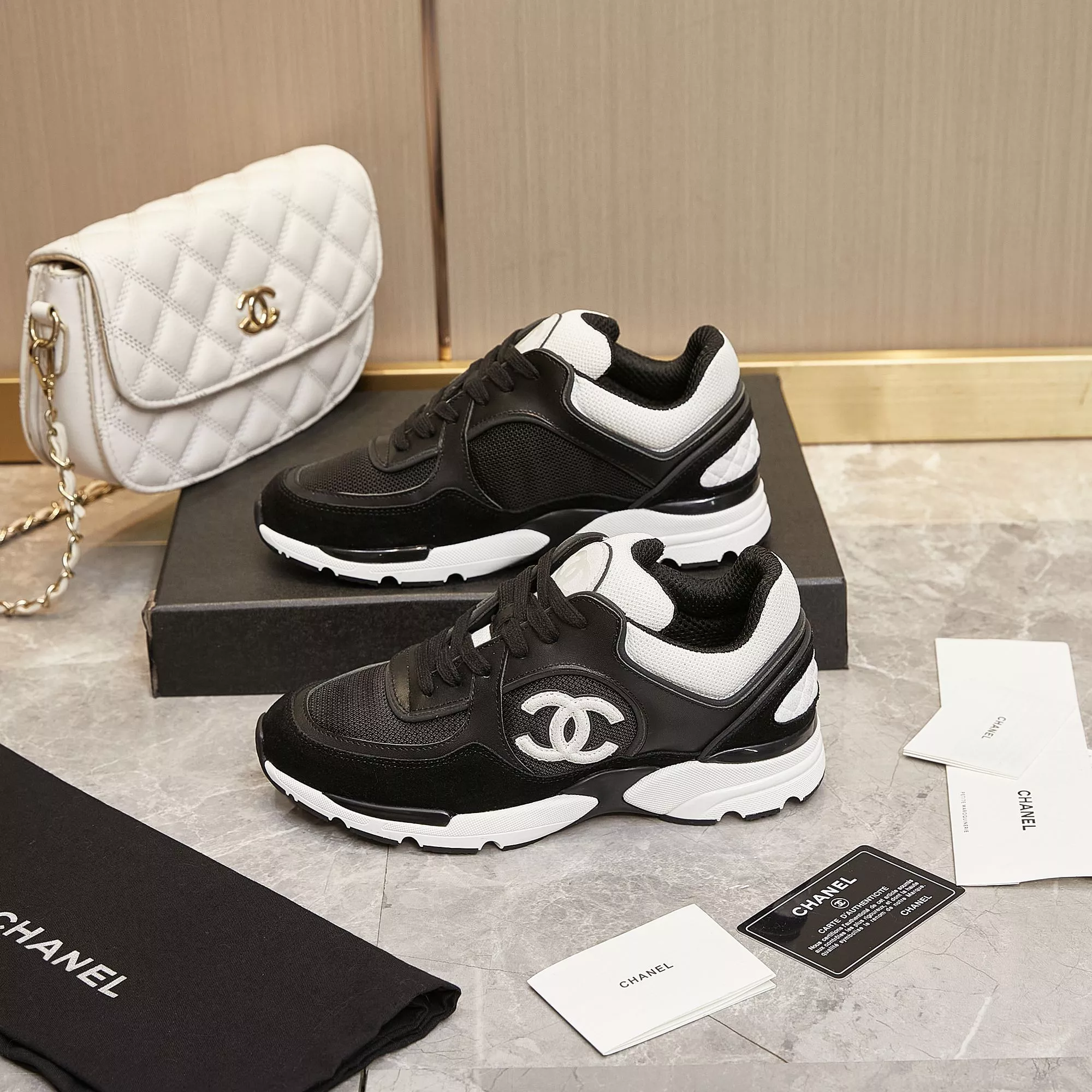Chanel Casual Shoes For Men Practical 8379