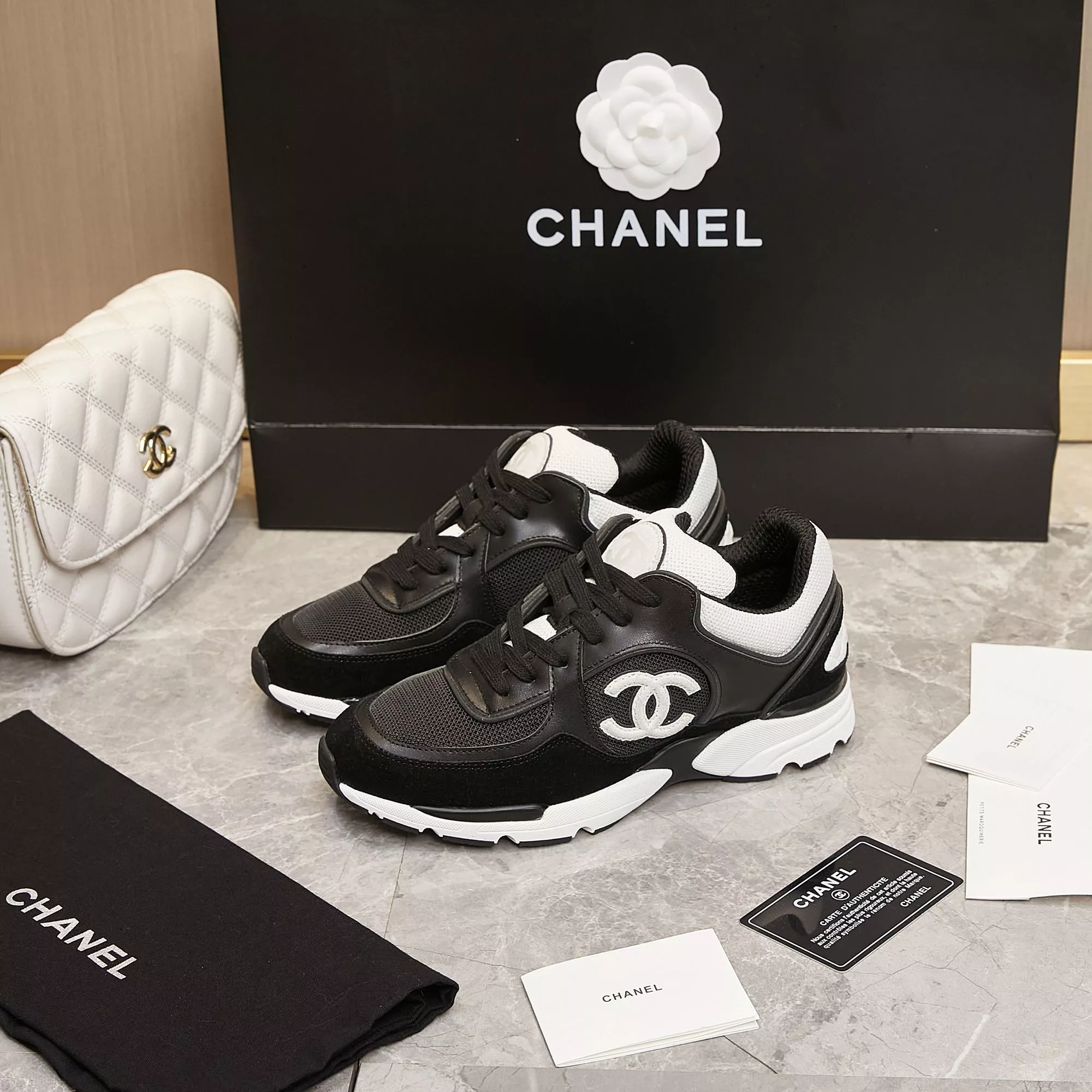 Chanel Casual Shoes For Men Practical 8379