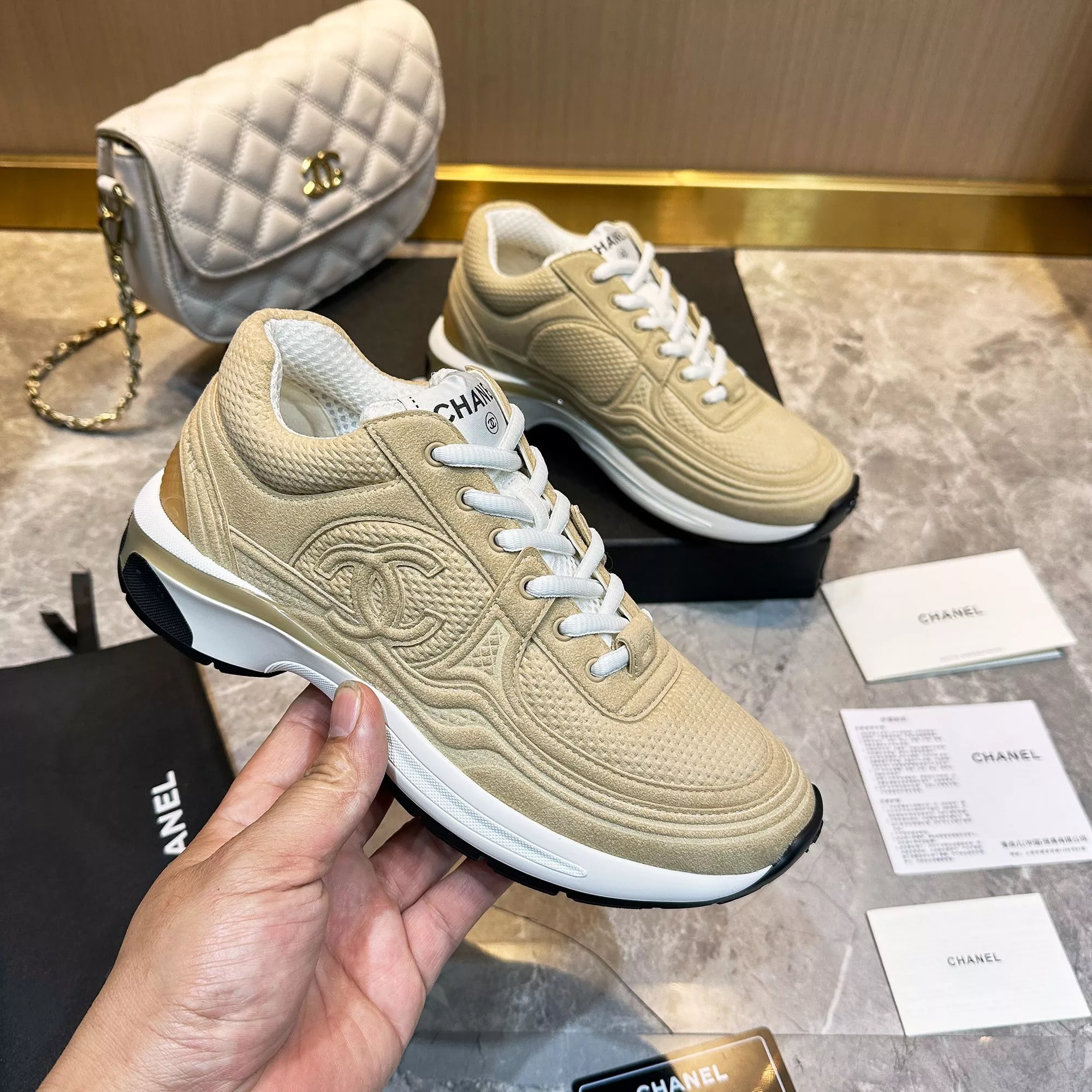 Chanel Casual Shoes For Women Durable 9894