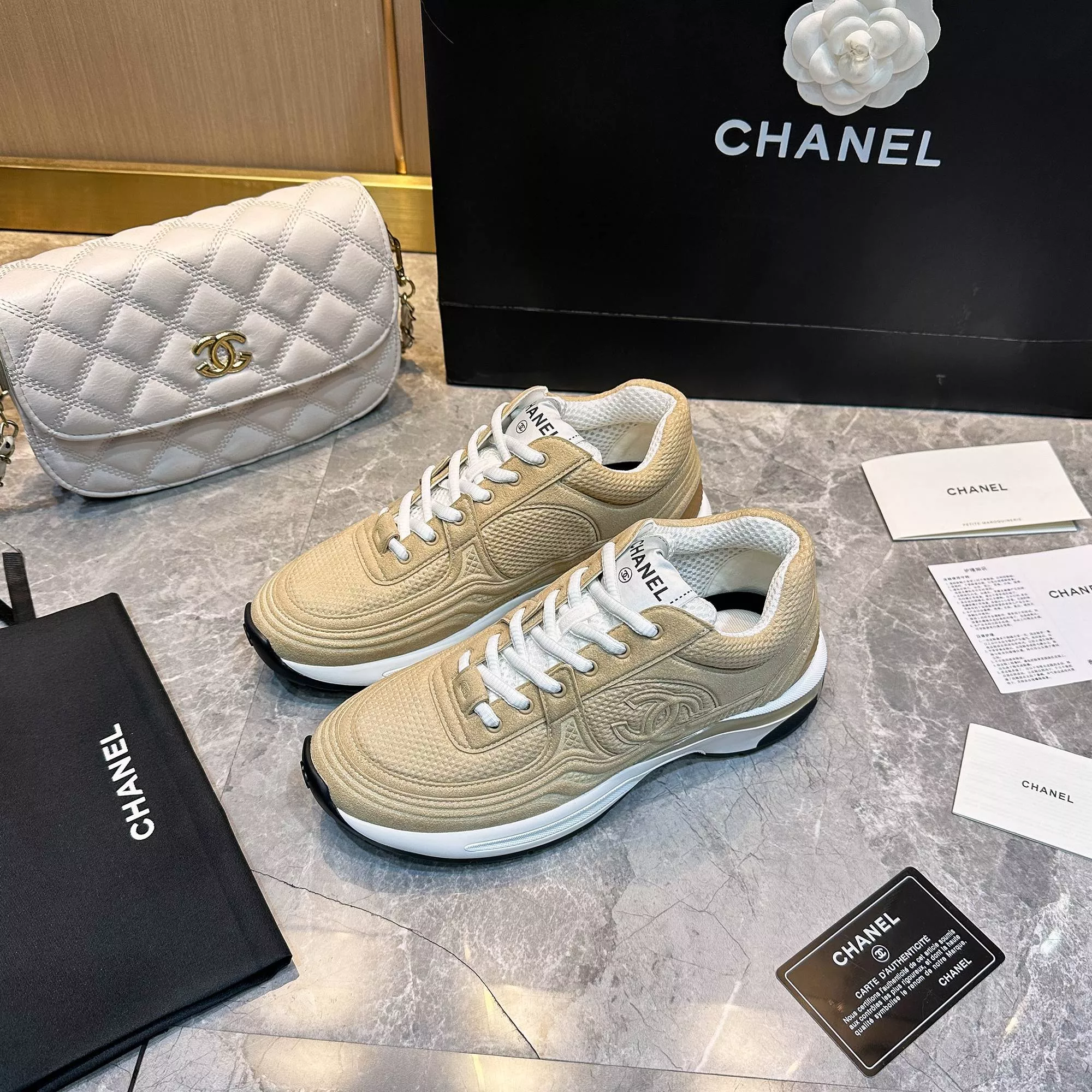 Chanel Casual Shoes For Women Durable 9894