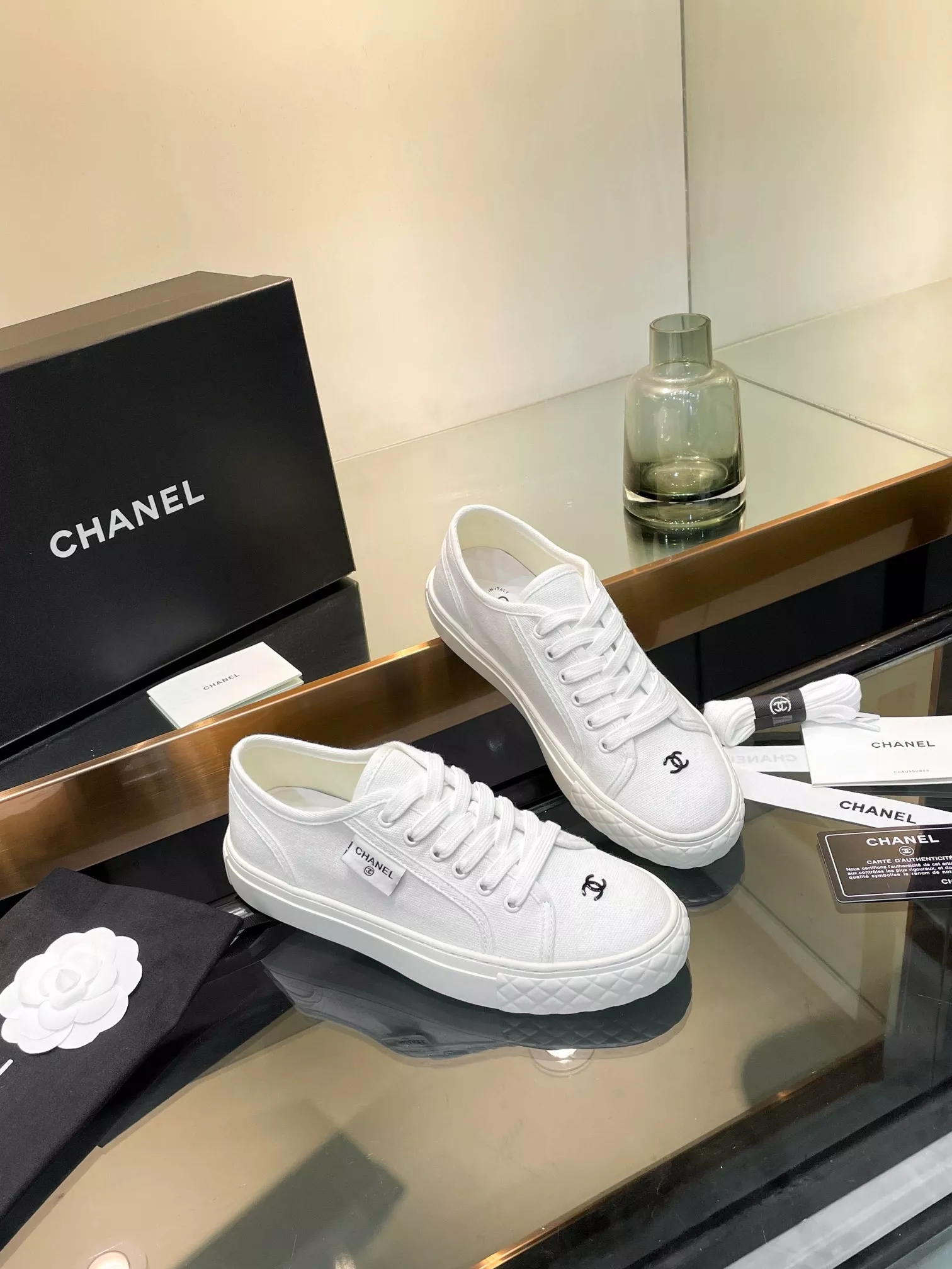 Chanel Casual Shoes For Women Fashionable 6617