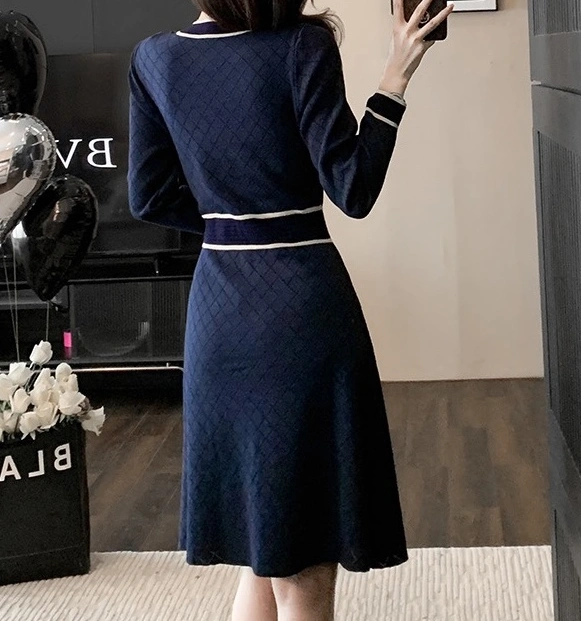 Chanel Dresses Long Sleeved For Women Soft 7266
