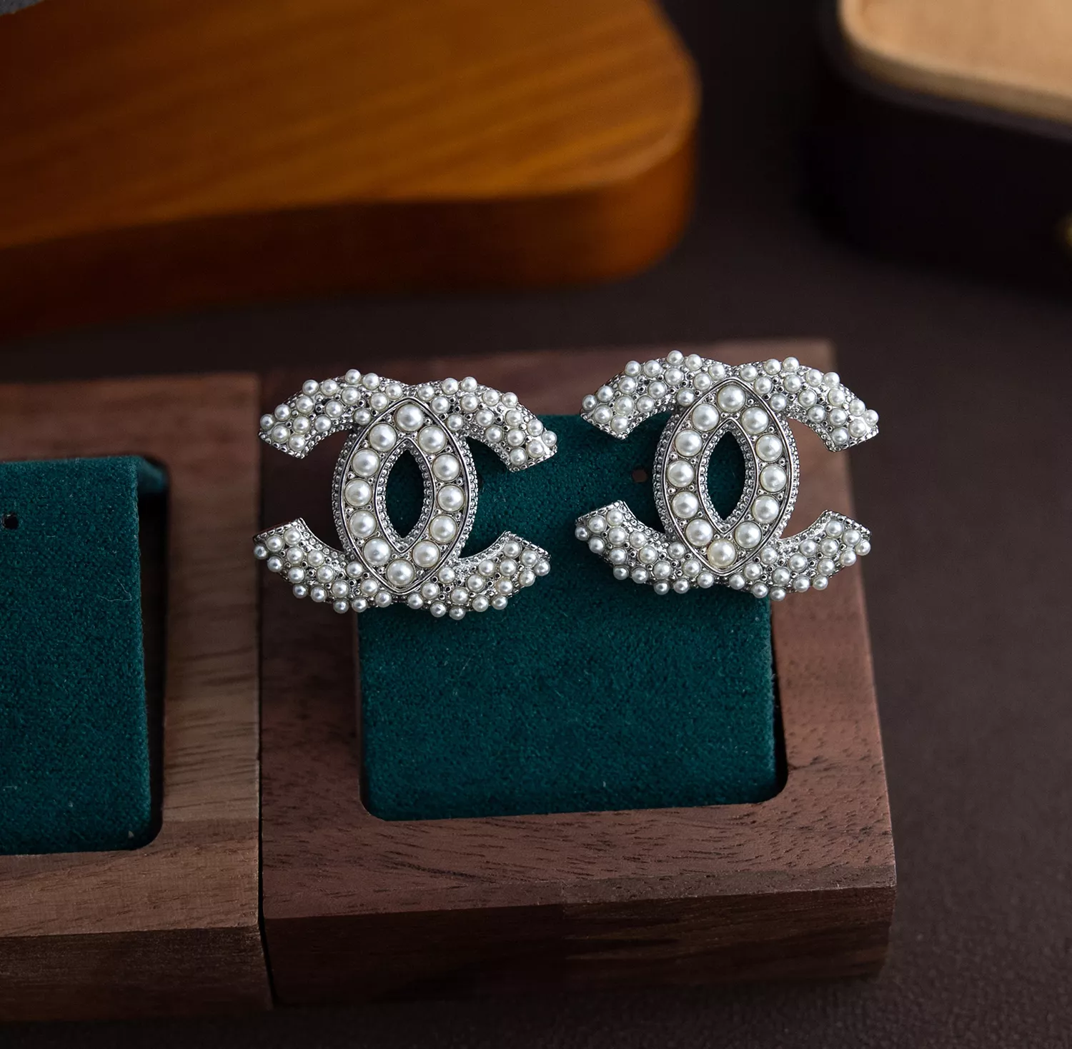 Chanel Earrings For Women Practical 7981