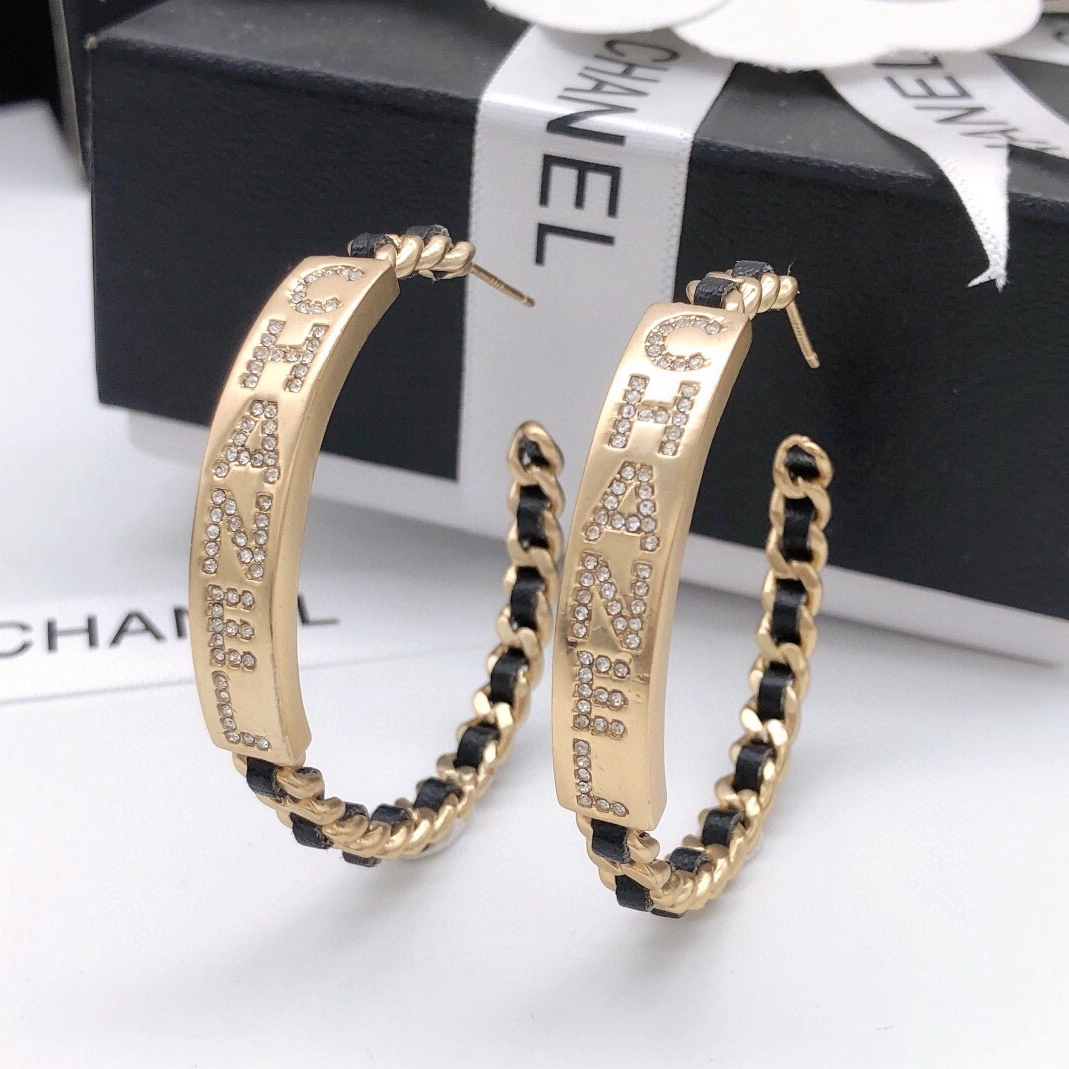 Chanel Earrings For Women Trendy 3421