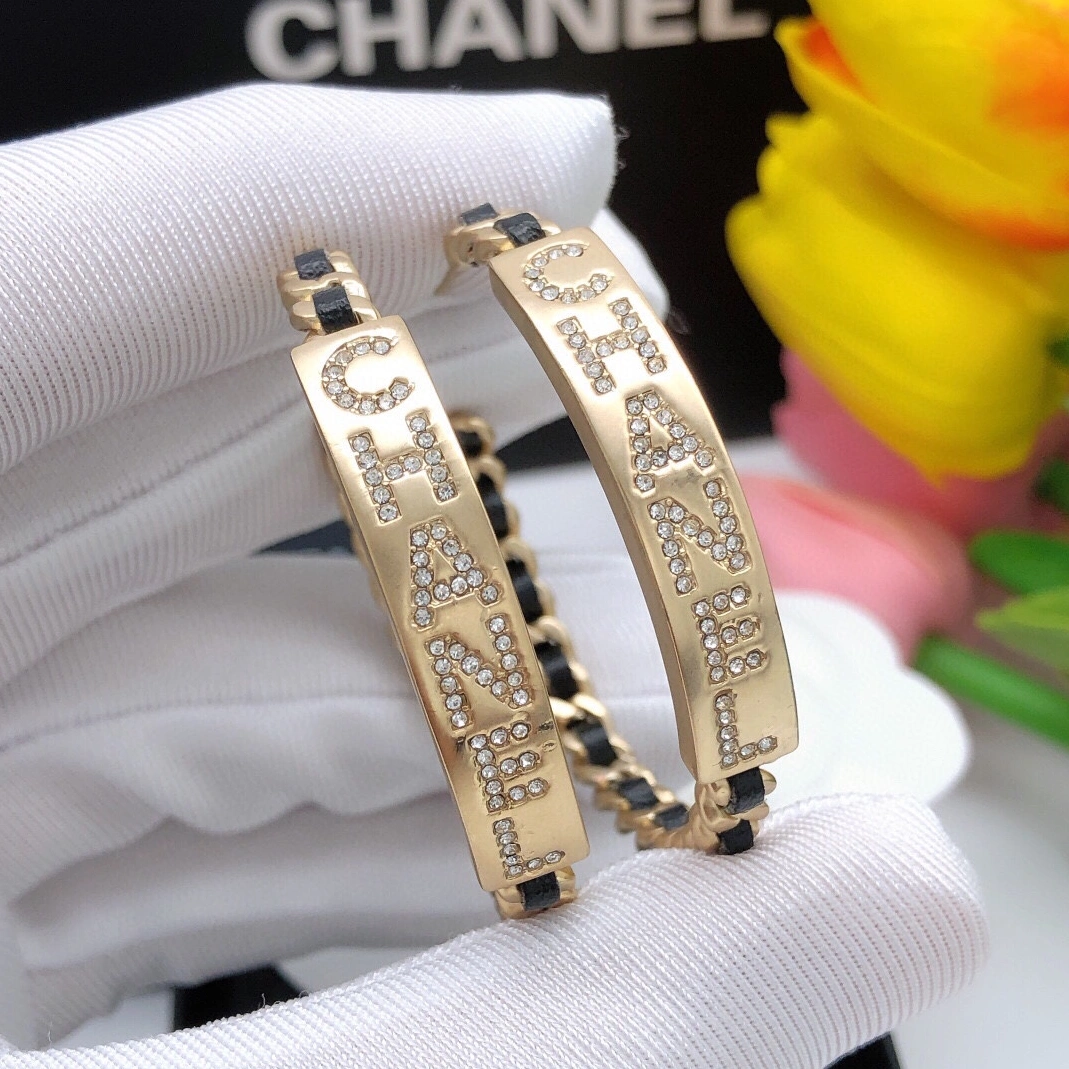 Chanel Earrings For Women Trendy 3421