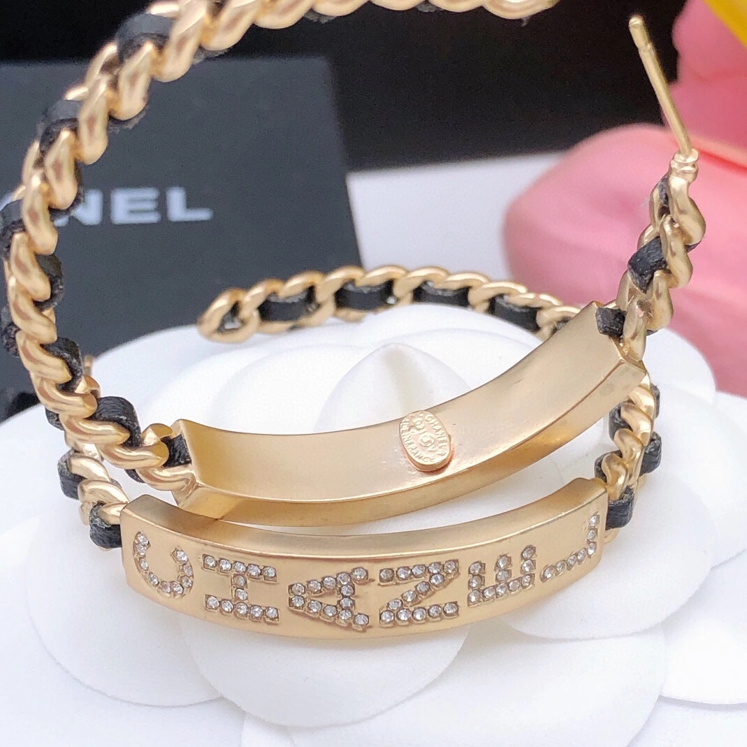 Chanel Earrings For Women Trendy 3421