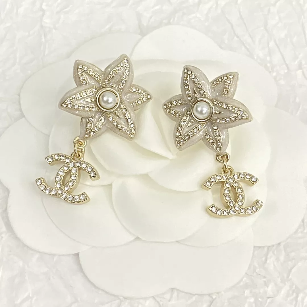 Chanel Earrings For Women Trendy 9264