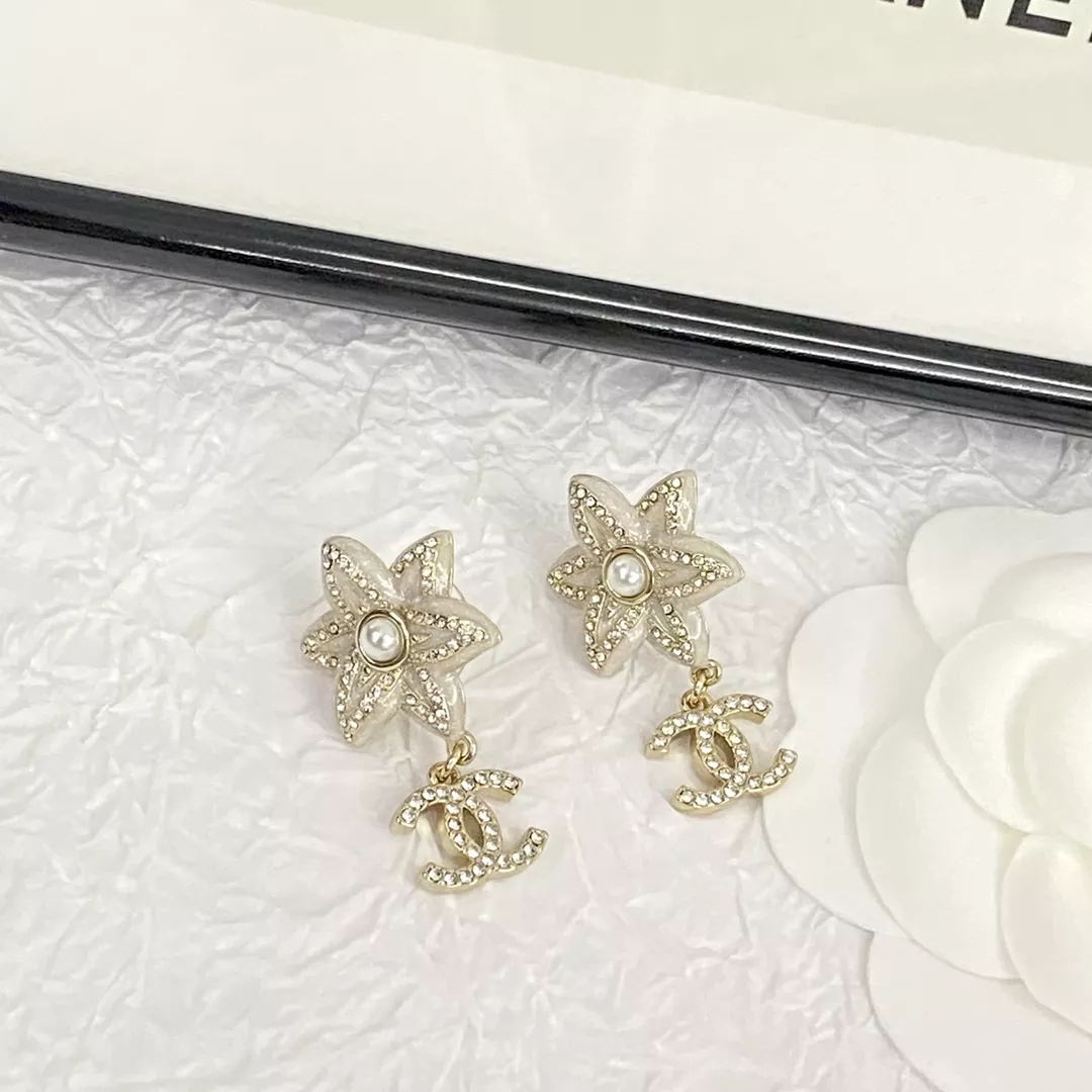 Chanel Earrings For Women Trendy 9264