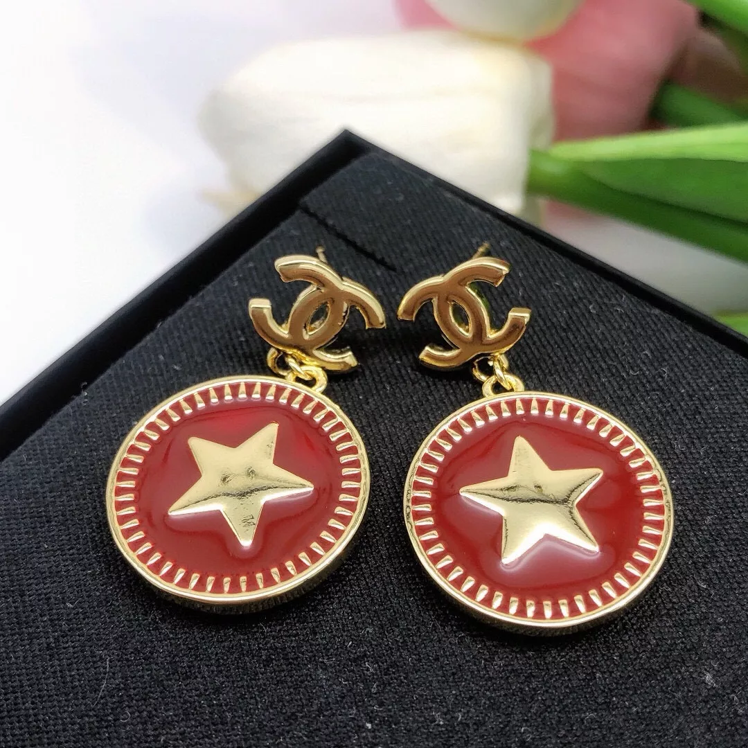 Chanel Earrings For Women Trendy 9832