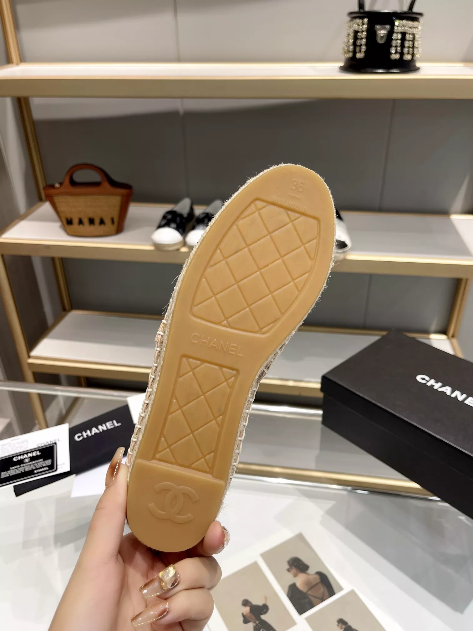 Chanel Flat Shoes For Women Efficient 7777