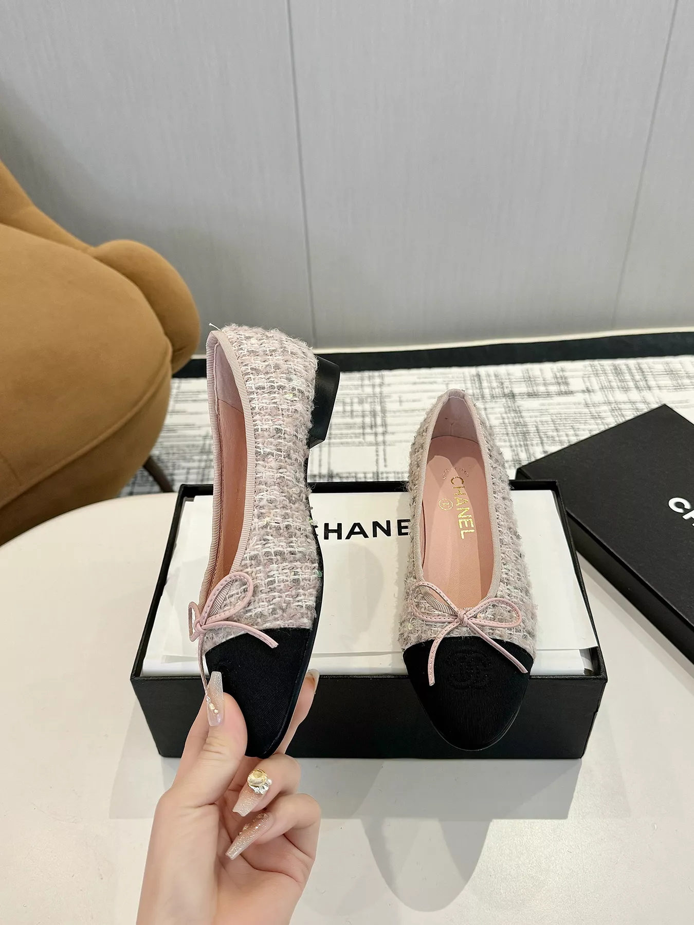 Chanel Flat Shoes For Women Functional 8138