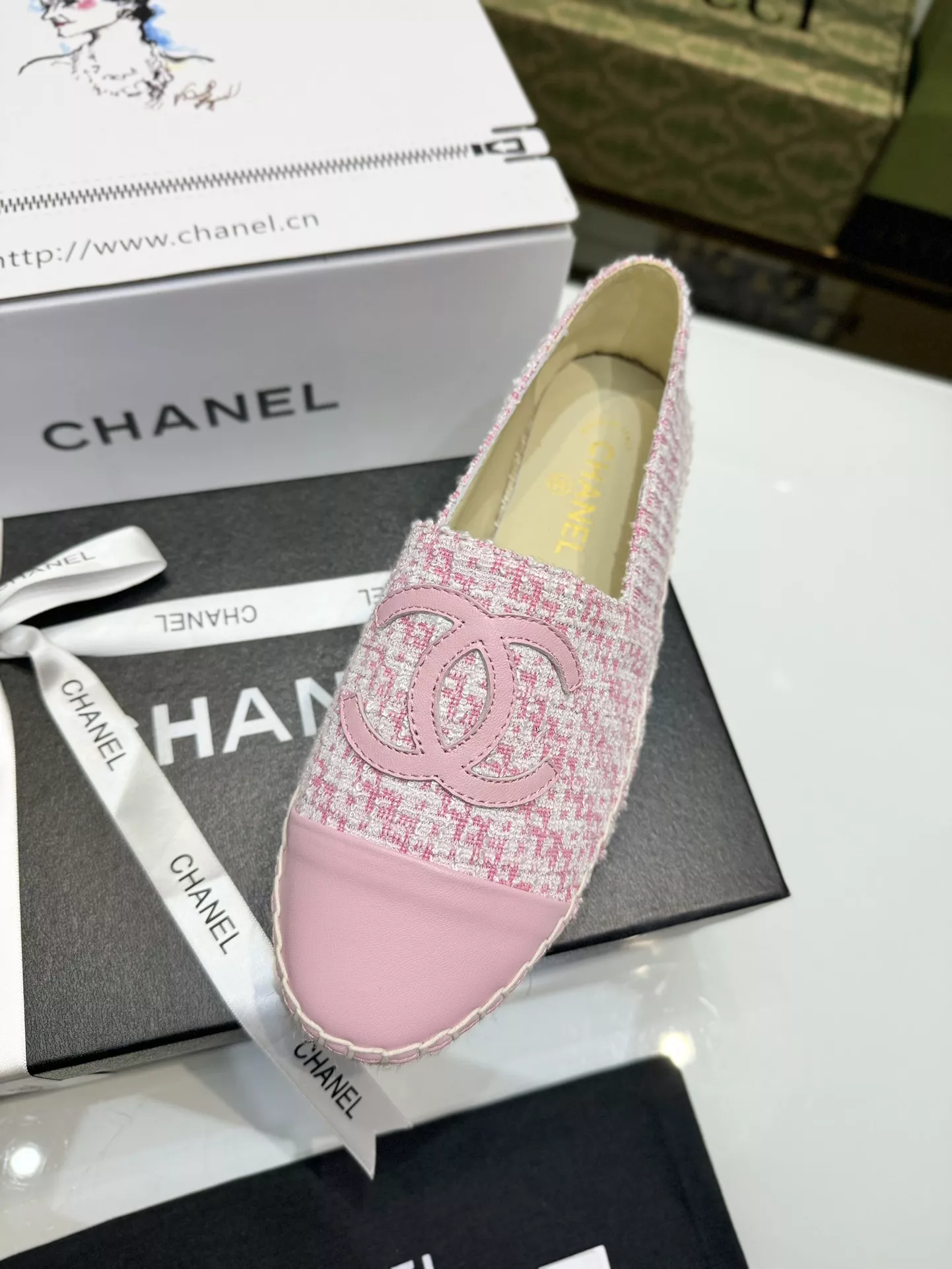 Chanel Flat Shoes For Women GoAnywhere 4134