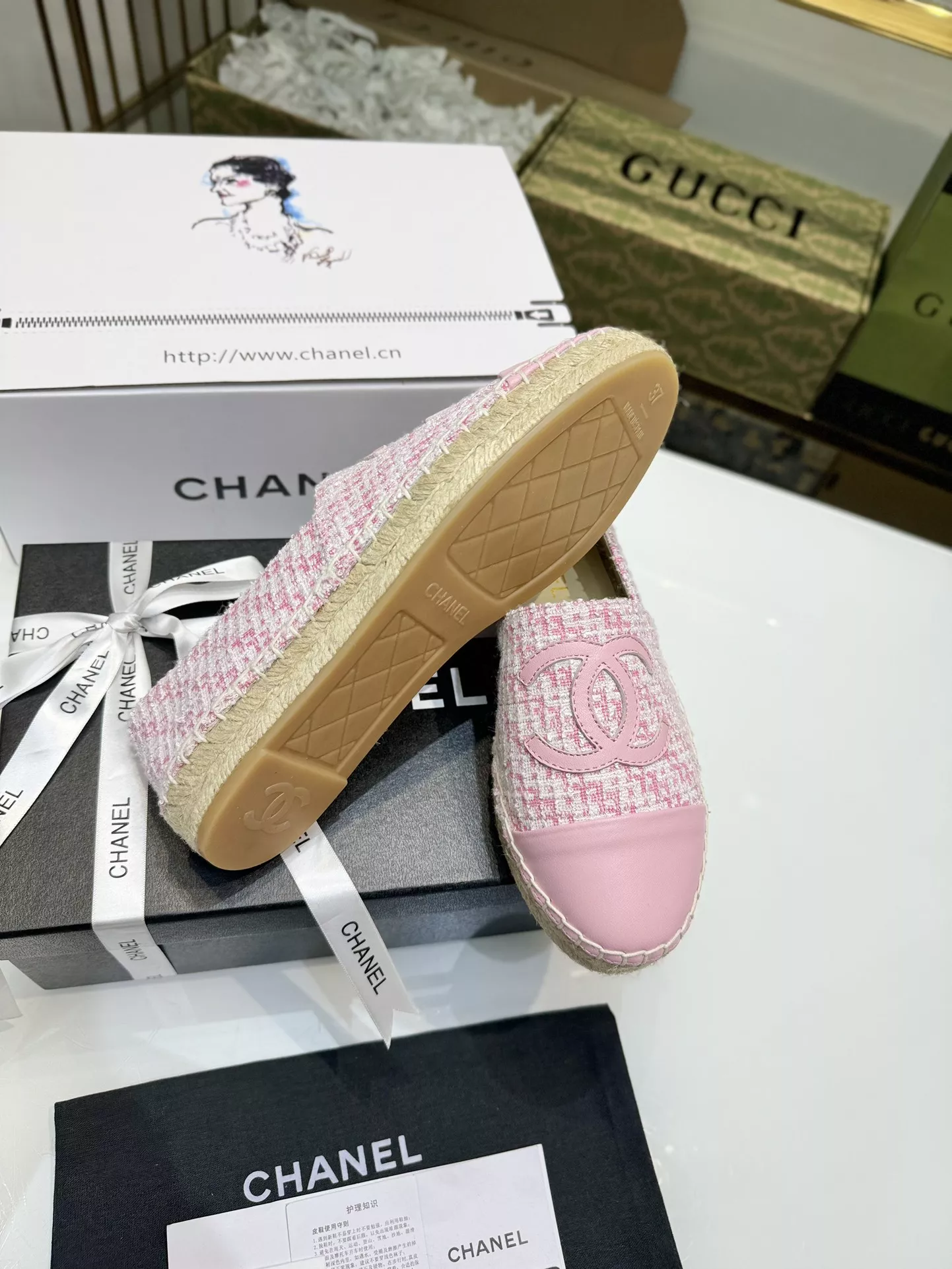 Chanel Flat Shoes For Women GoAnywhere 4134
