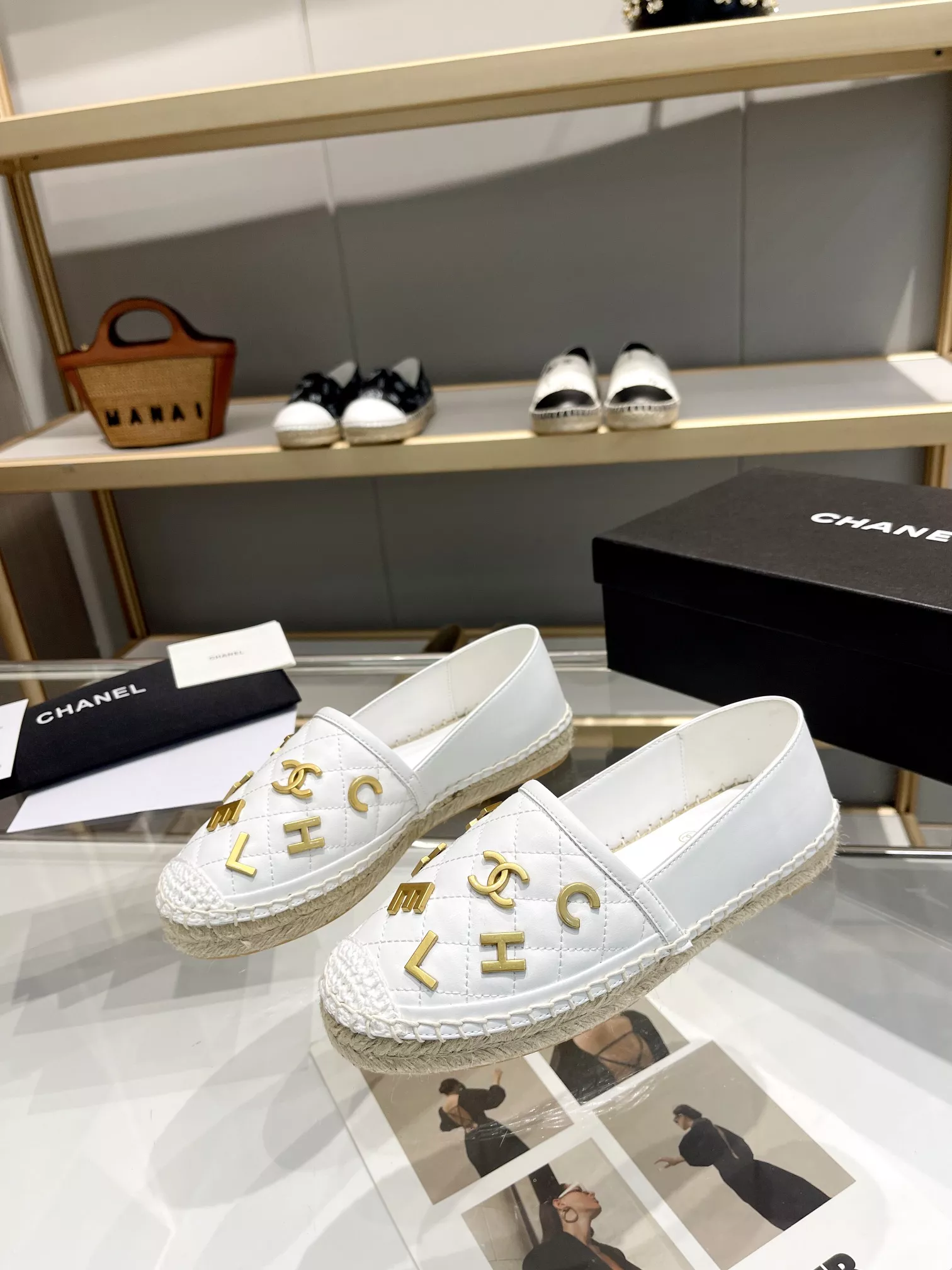 Chanel Flat Shoes For Women Lightweight 7967
