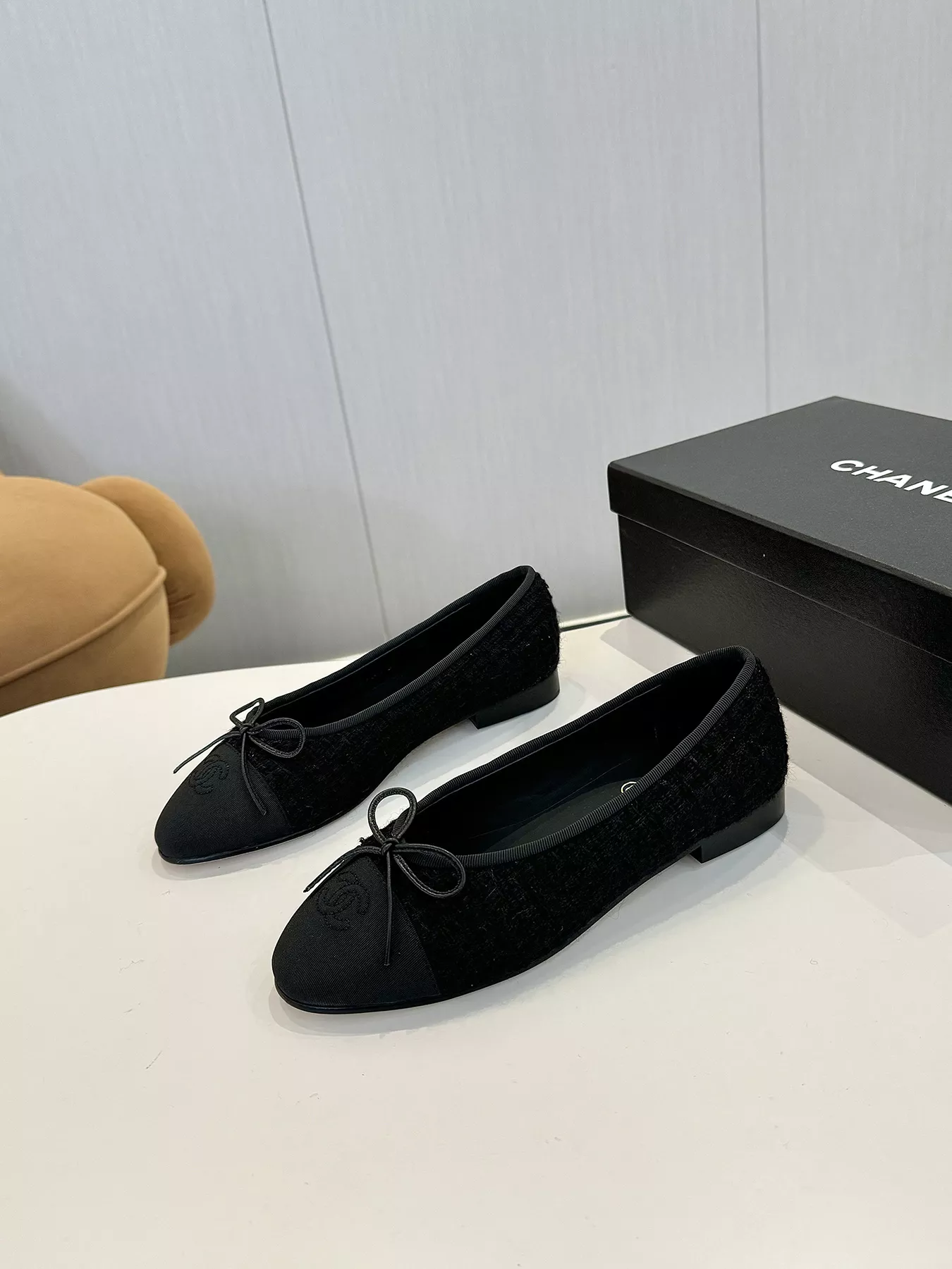 Chanel Flat Shoes For Women Minimalist 7538