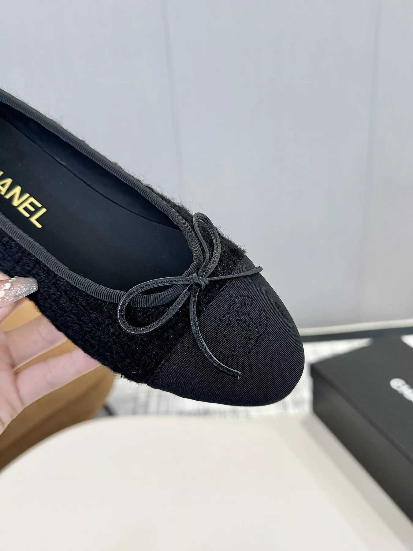 Chanel Flat Shoes For Women Minimalist 7538