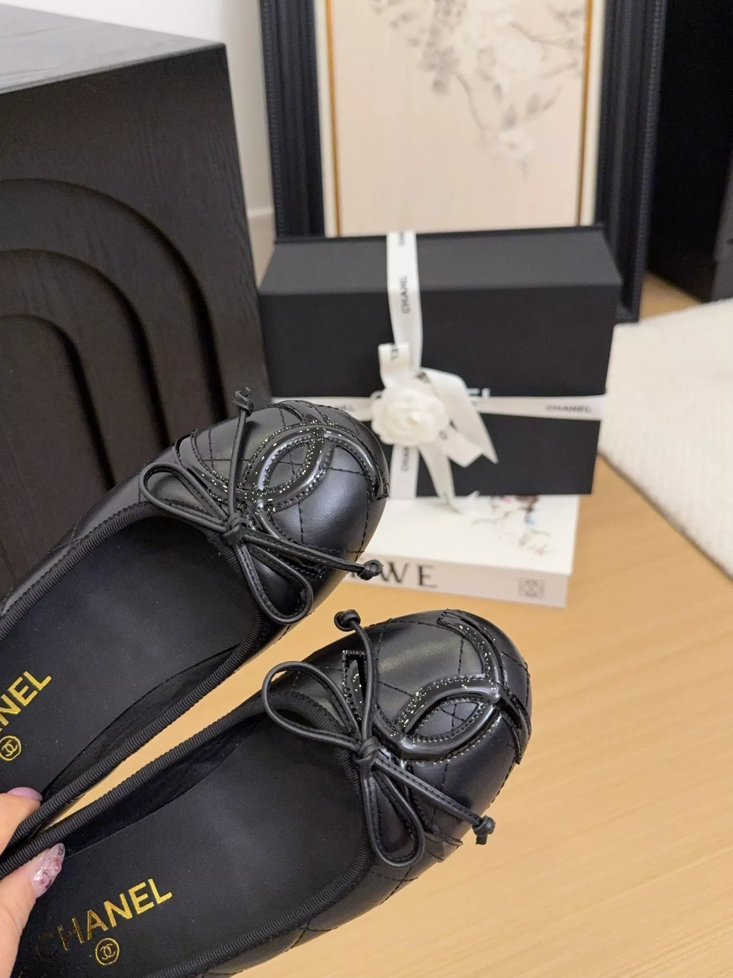 Chanel Flat Shoes For Women Soft 8012