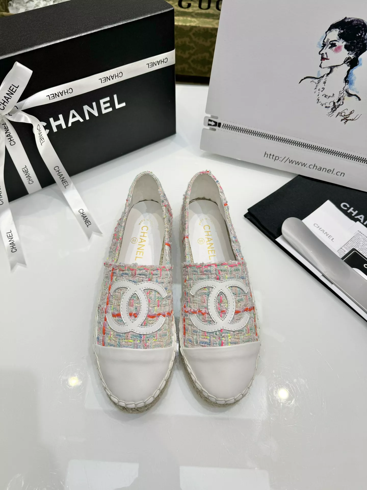 Chanel Flat Shoes For Women Timeless 5164