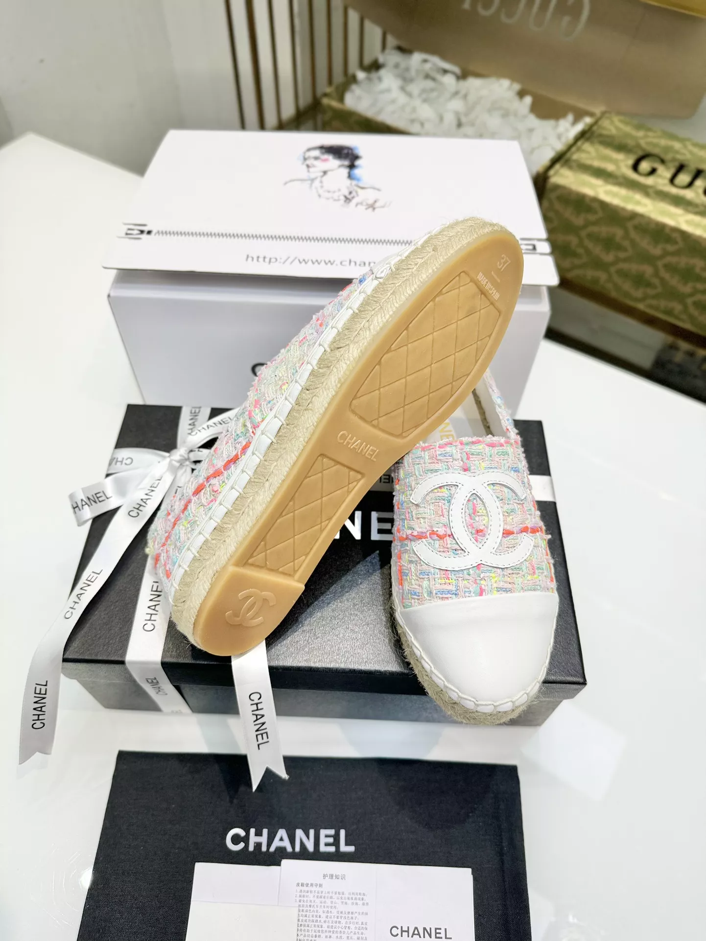 Chanel Flat Shoes For Women Timeless 5164