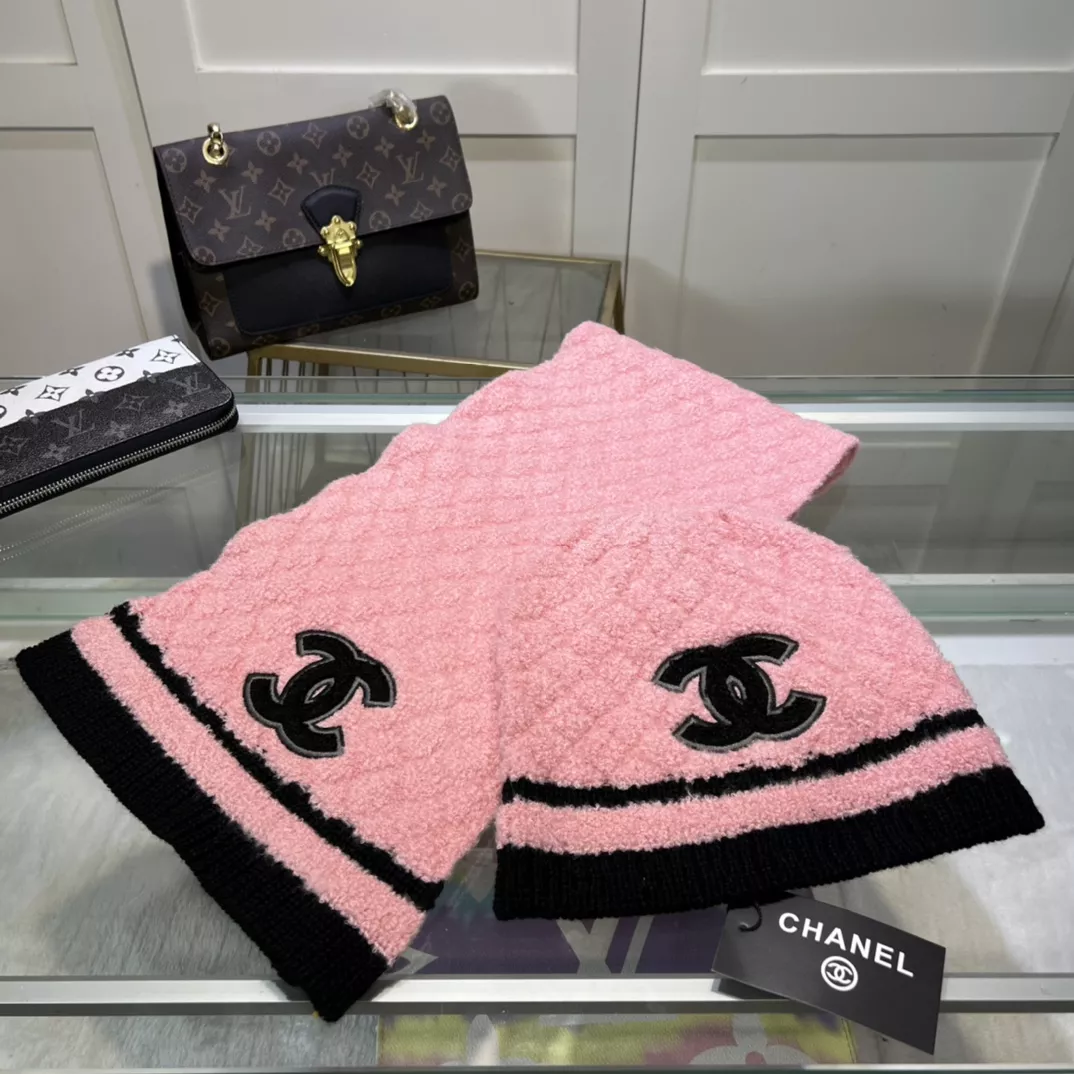 Chanel Hat and Scarf Set Affordable 8448