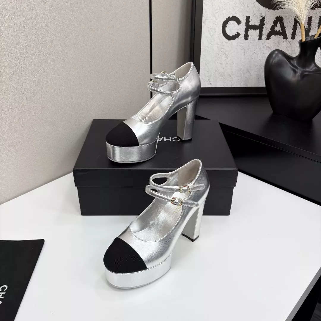 Chanel High-Heeled Shoes For Women Breathable 9988