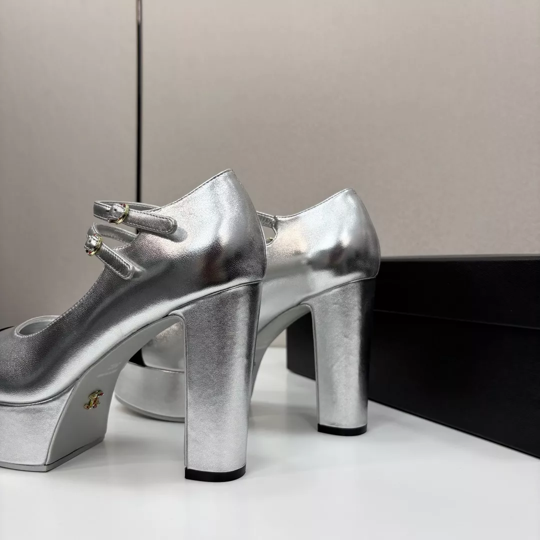 Chanel High-Heeled Shoes For Women Breathable 9988
