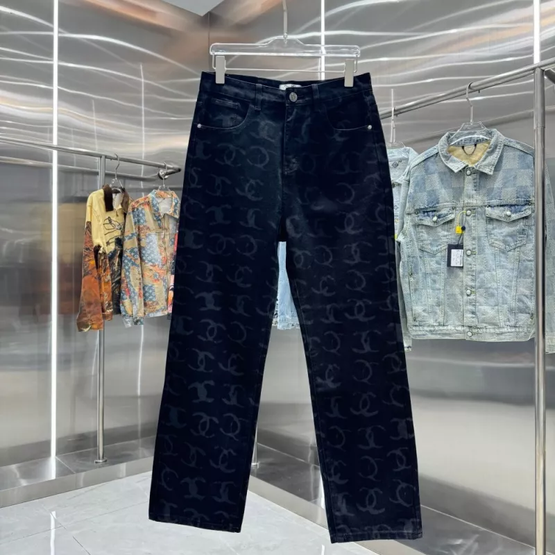 Chanel Jeans For Unisex Vibrant 8011
