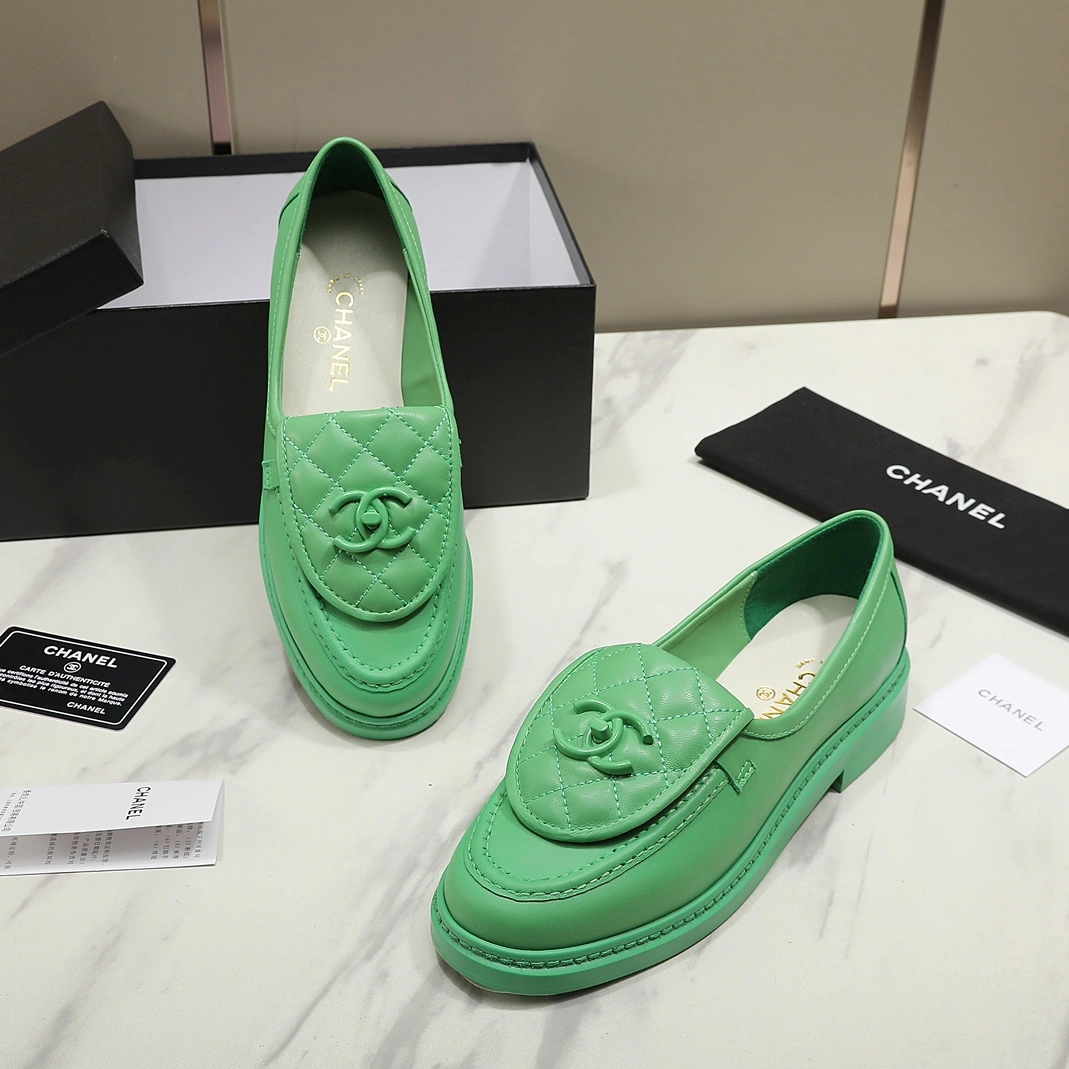 Chanel Leather Shoes For Women Breathable 3830