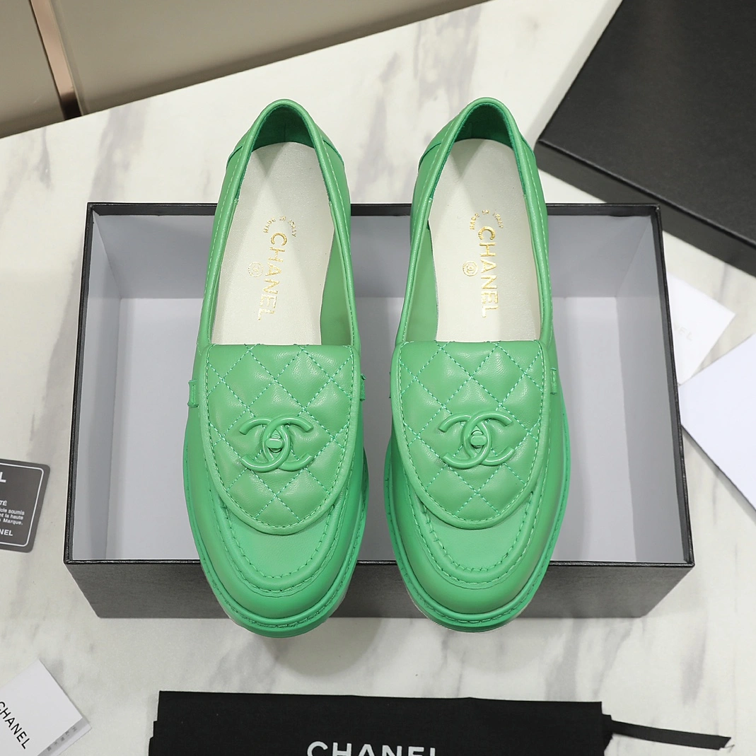 Chanel Leather Shoes For Women Breathable 3830