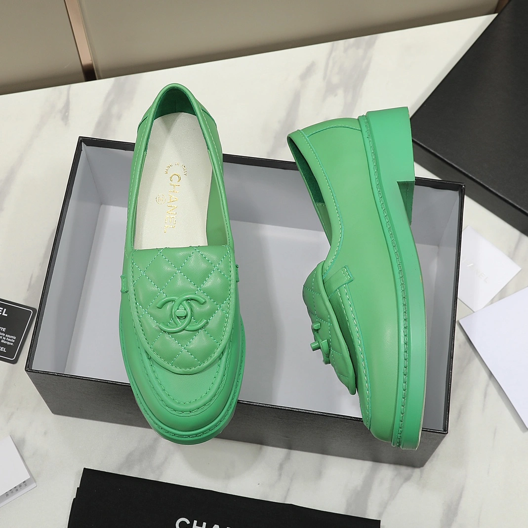 Chanel Leather Shoes For Women Breathable 3830