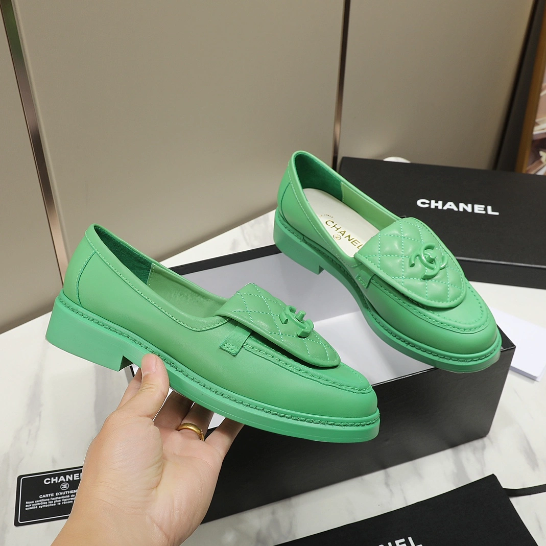 Chanel Leather Shoes For Women Breathable 3830