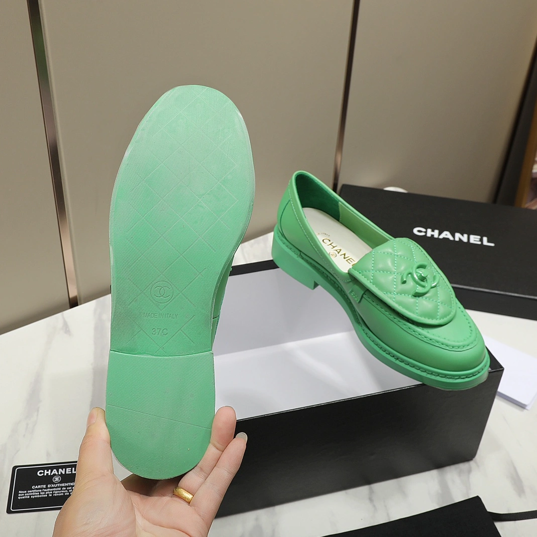 Chanel Leather Shoes For Women Breathable 3830