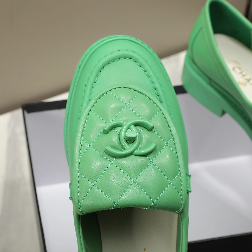 Chanel Leather Shoes For Women Breathable 3830