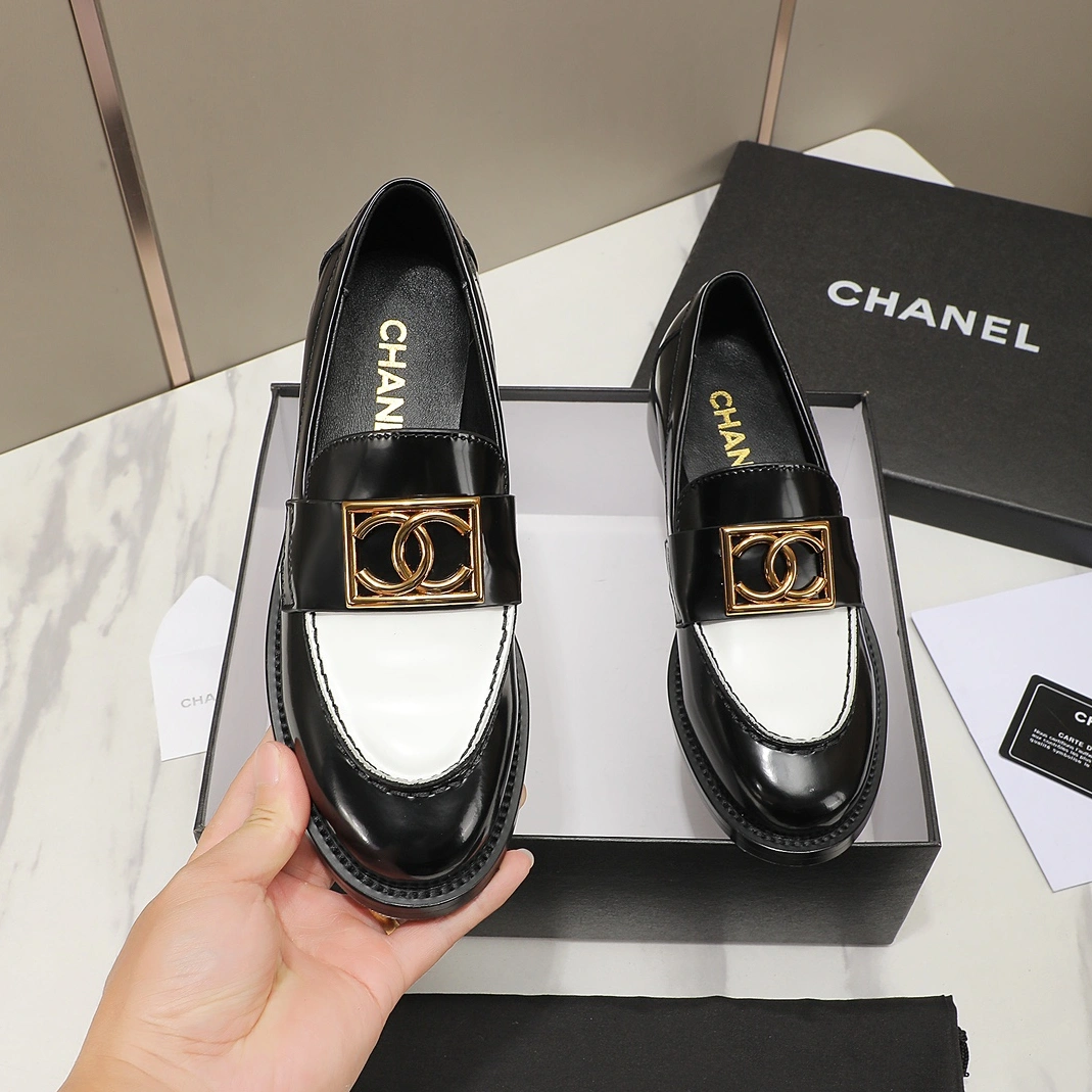 Chanel Leather Shoes For Women Bright 1061
