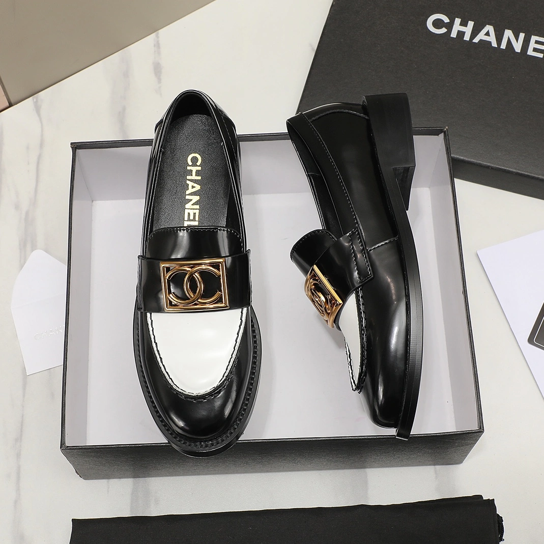 Chanel Leather Shoes For Women Bright 1061