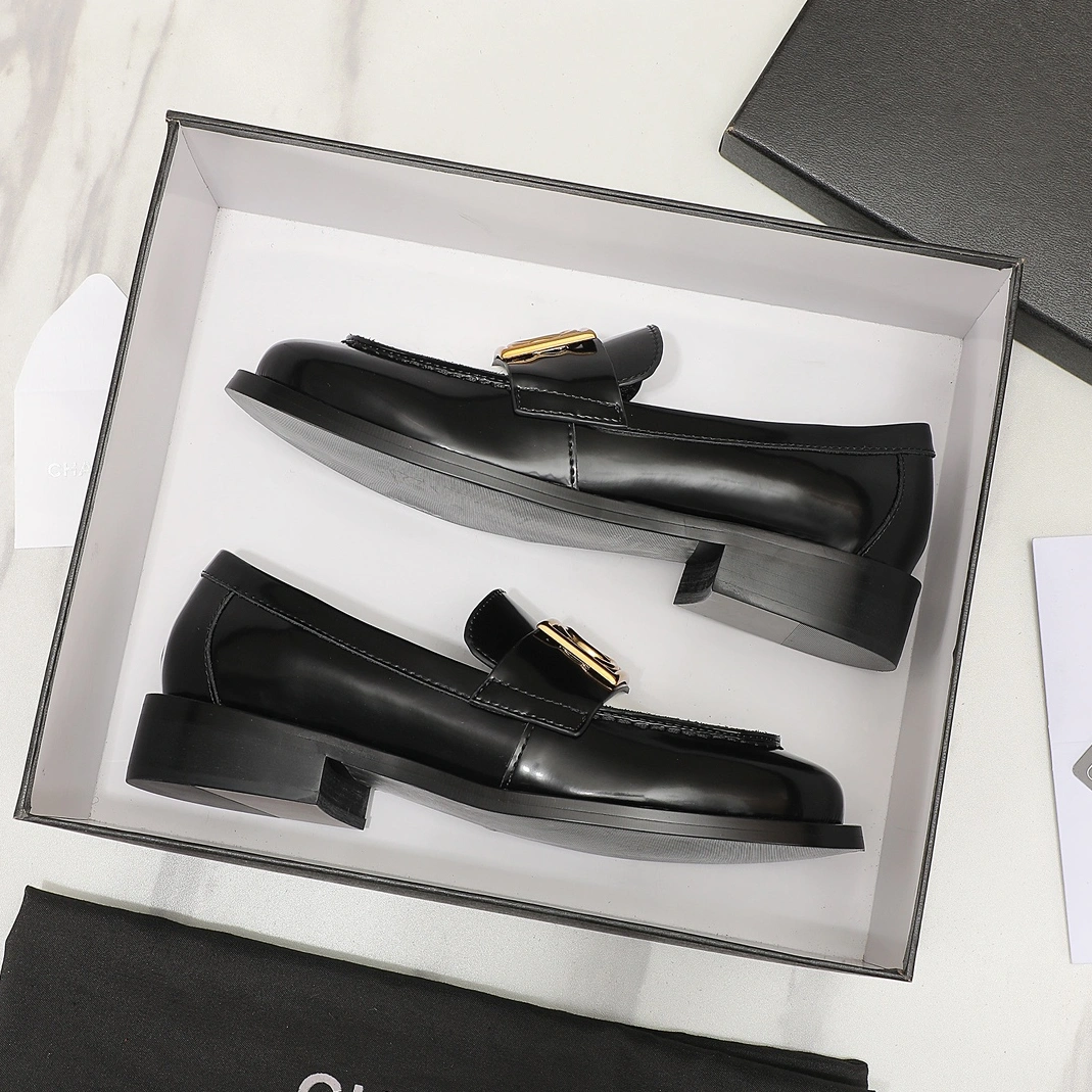 Chanel Leather Shoes For Women Bright 1061