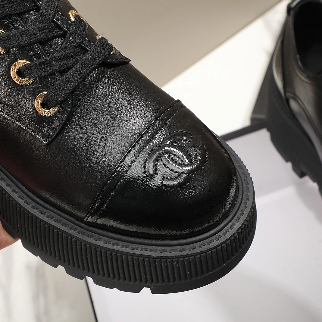 Chanel Leather Shoes For Women Bright 7948