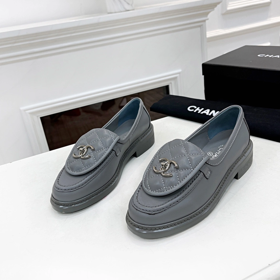 Chanel Leather Shoes For Women Comfortable 3686