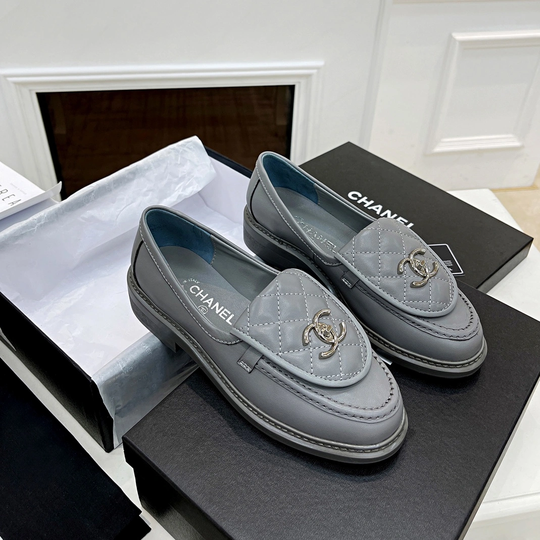 Chanel Leather Shoes For Women Comfortable 3686