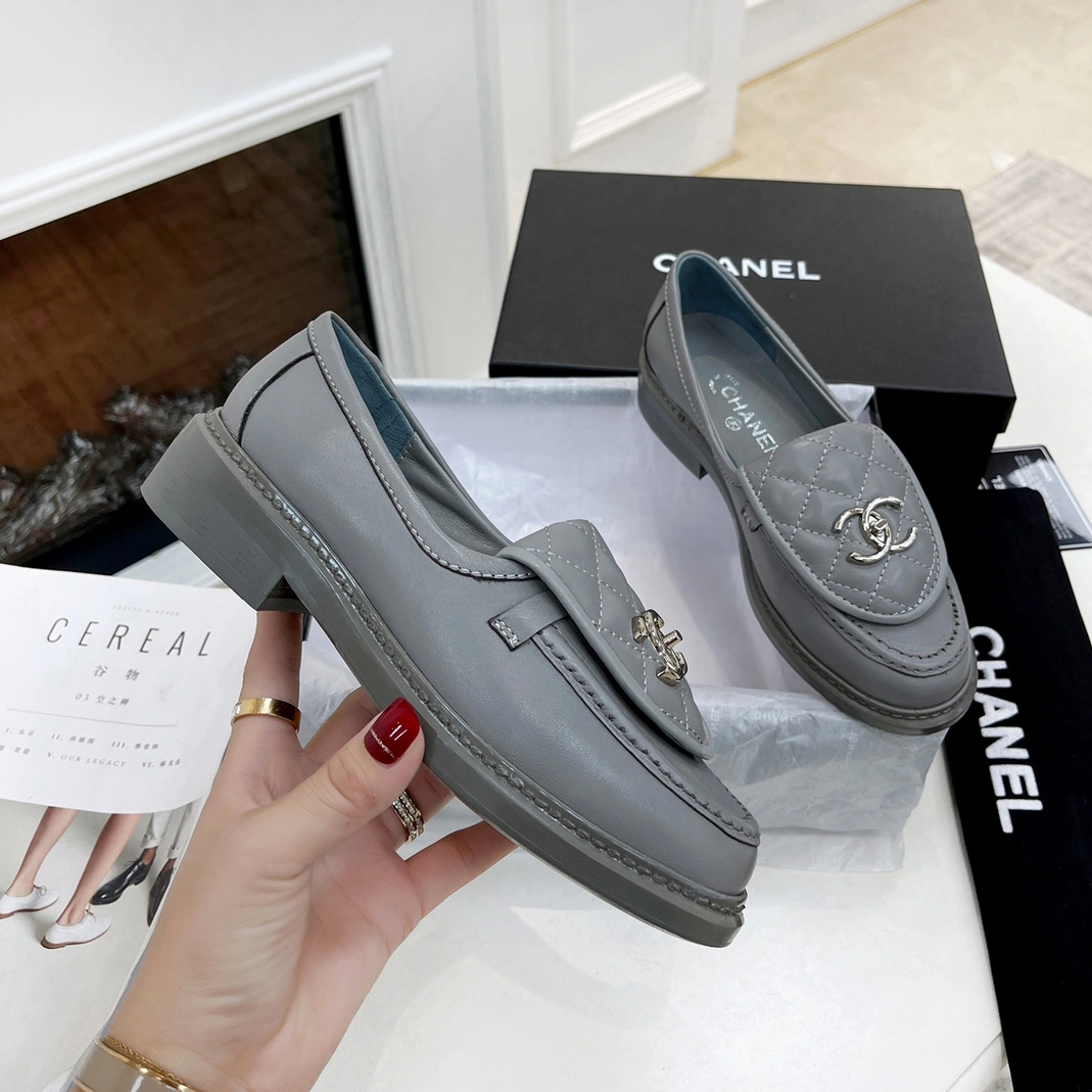 Chanel Leather Shoes For Women Comfortable 3686