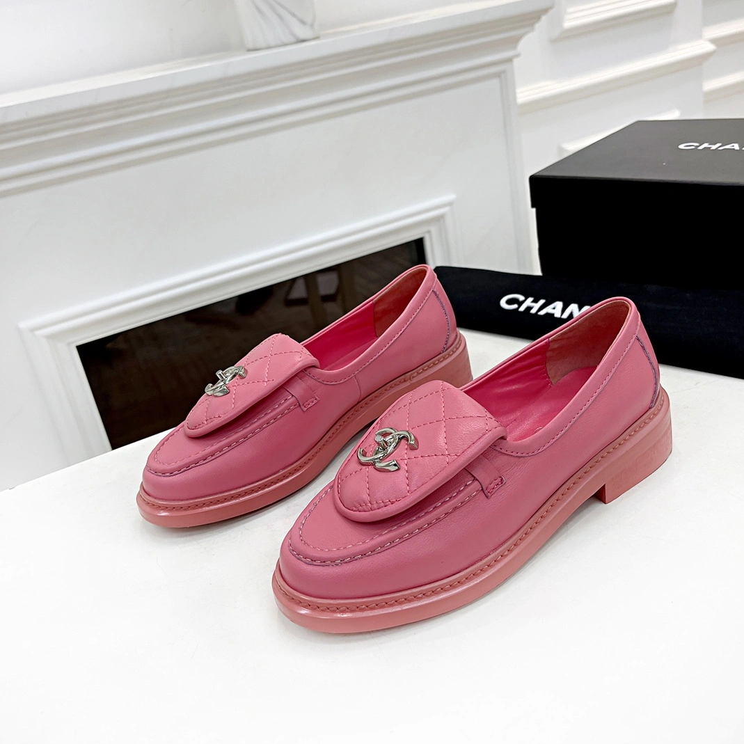 Chanel Leather Shoes For Women DailyWear 1419